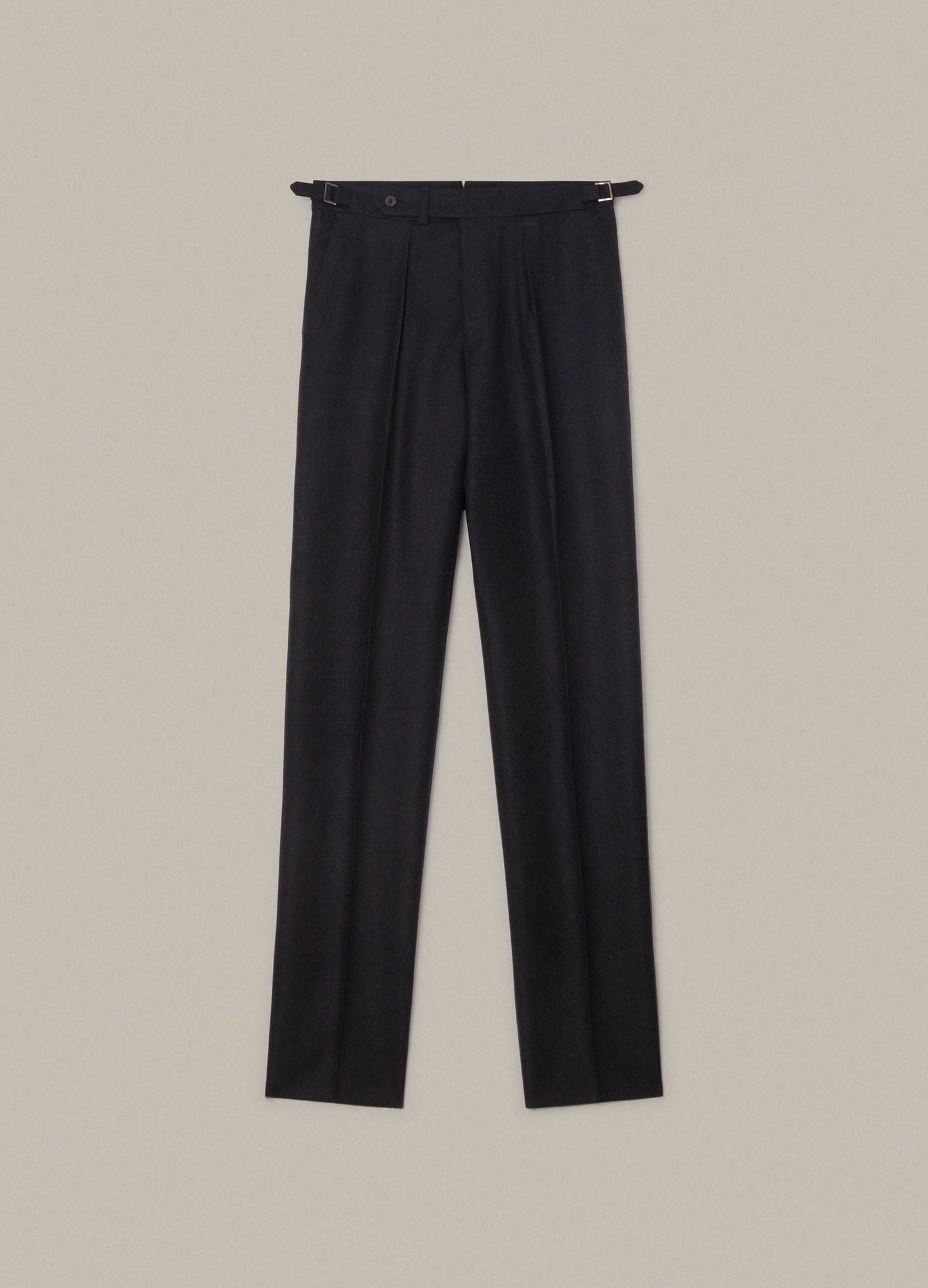 Arnold Flannel Trousers - Charcoal Berg & Berg