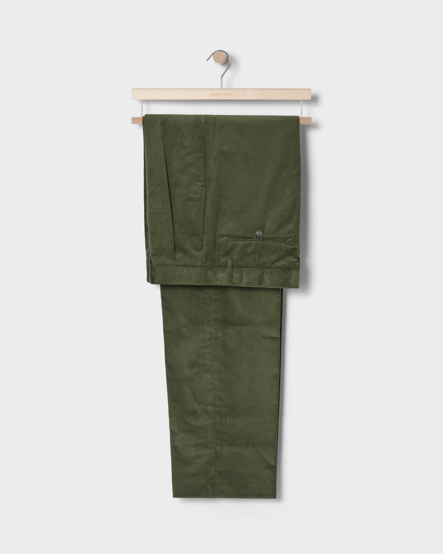 Antonello Corduroy Trousers - Green Berg & Berg