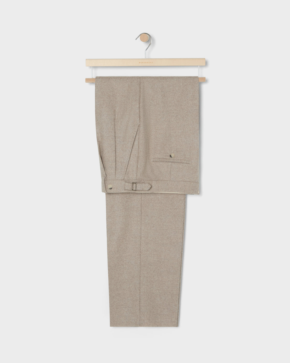August Flannel Trousers - Sand Berg & Berg