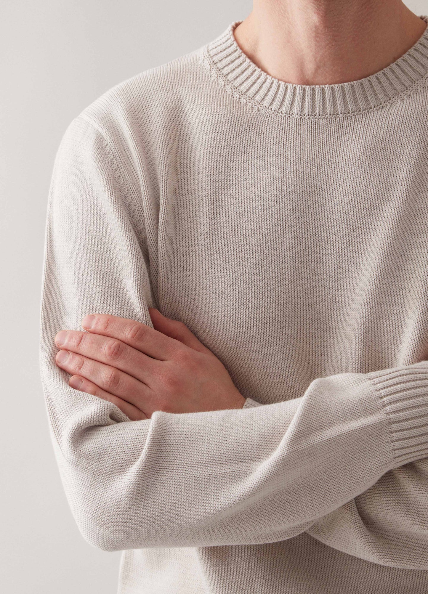 Bert Crewneck Sweater - Cream bergbergstore