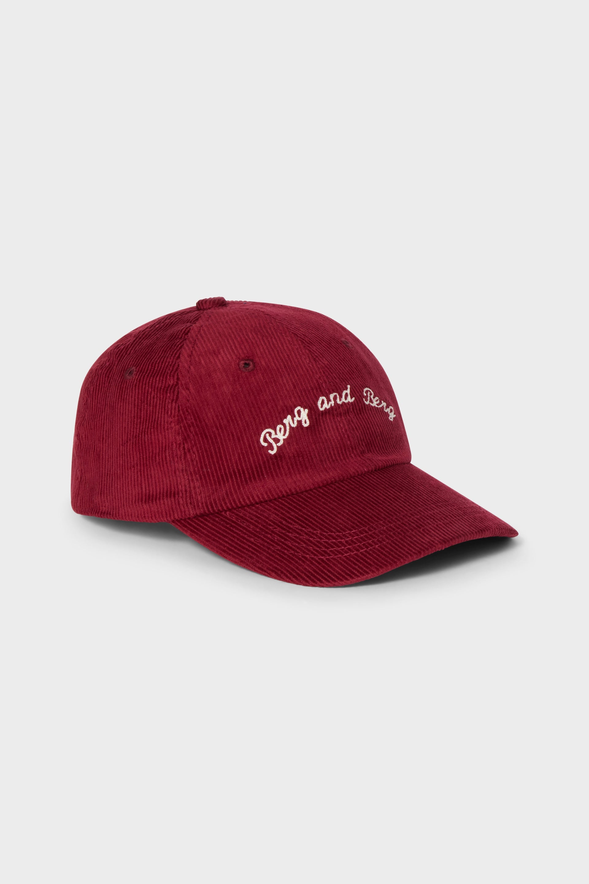 Corduroy Dad Cap - Burgundy | Berg & Berg