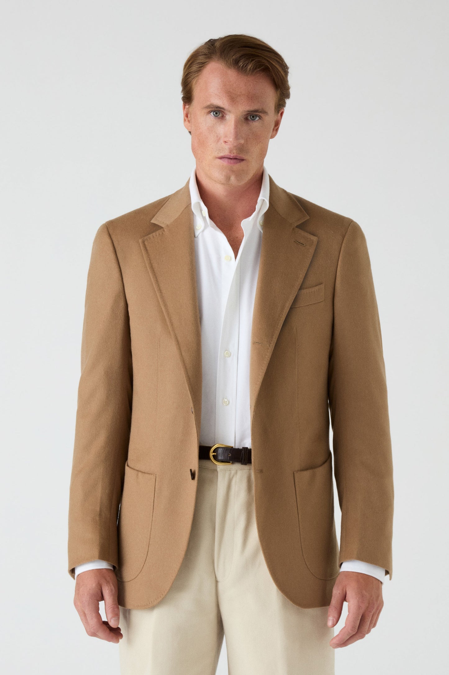 Dag Sport Cashmere Jacket - Camel Berg & Berg