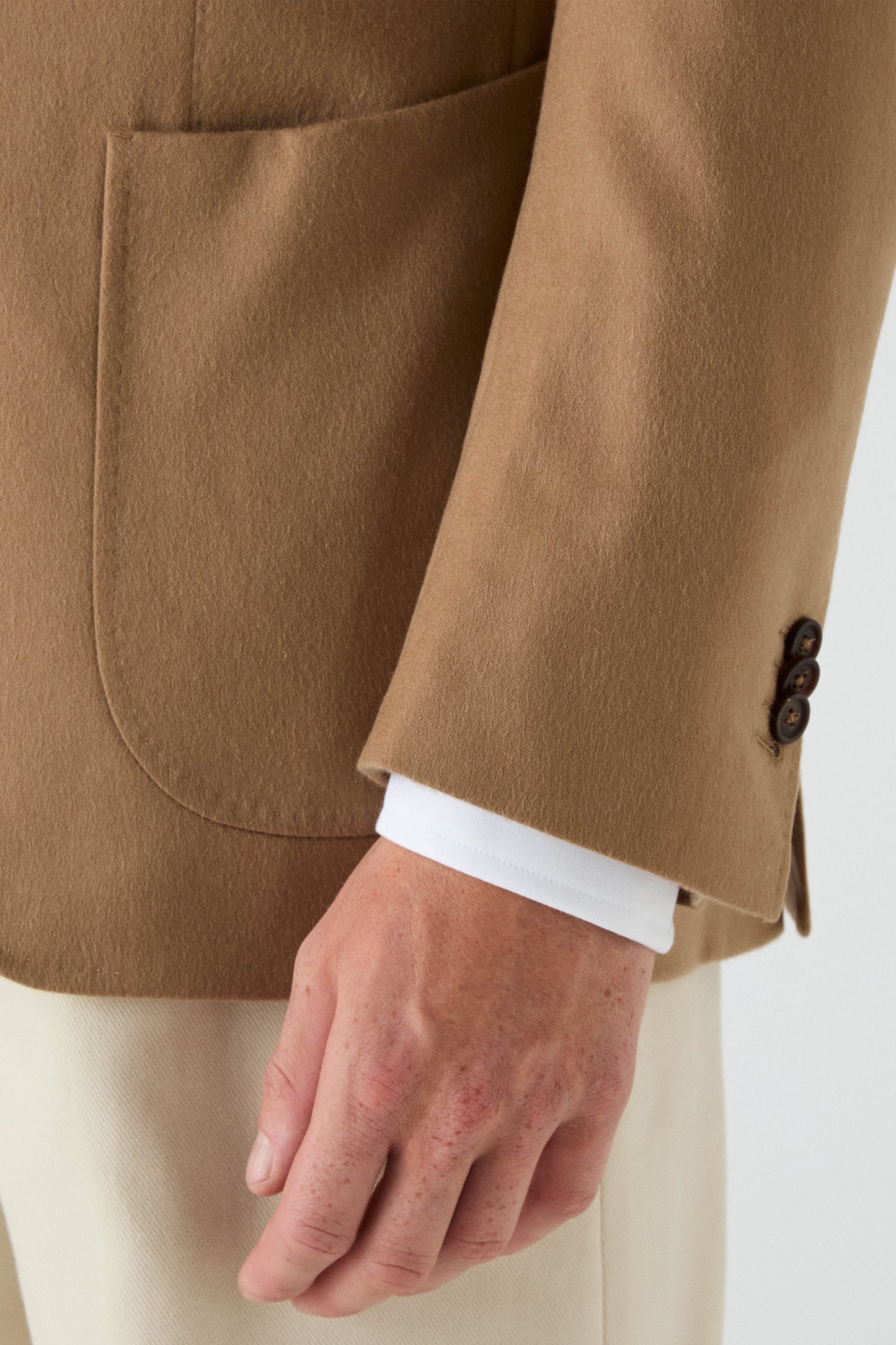 Dag Sport Cashmere Jacket - Camel Berg & Berg