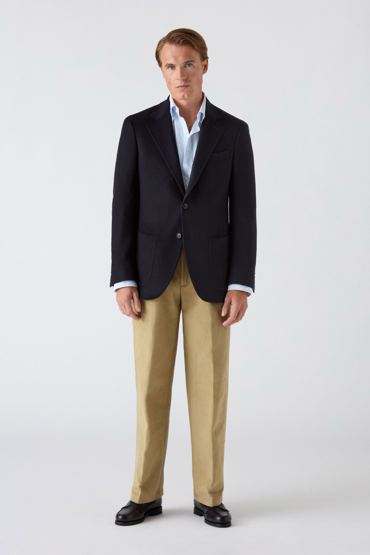 Dag Sport Cashmere Jacket - Navy Berg & Berg