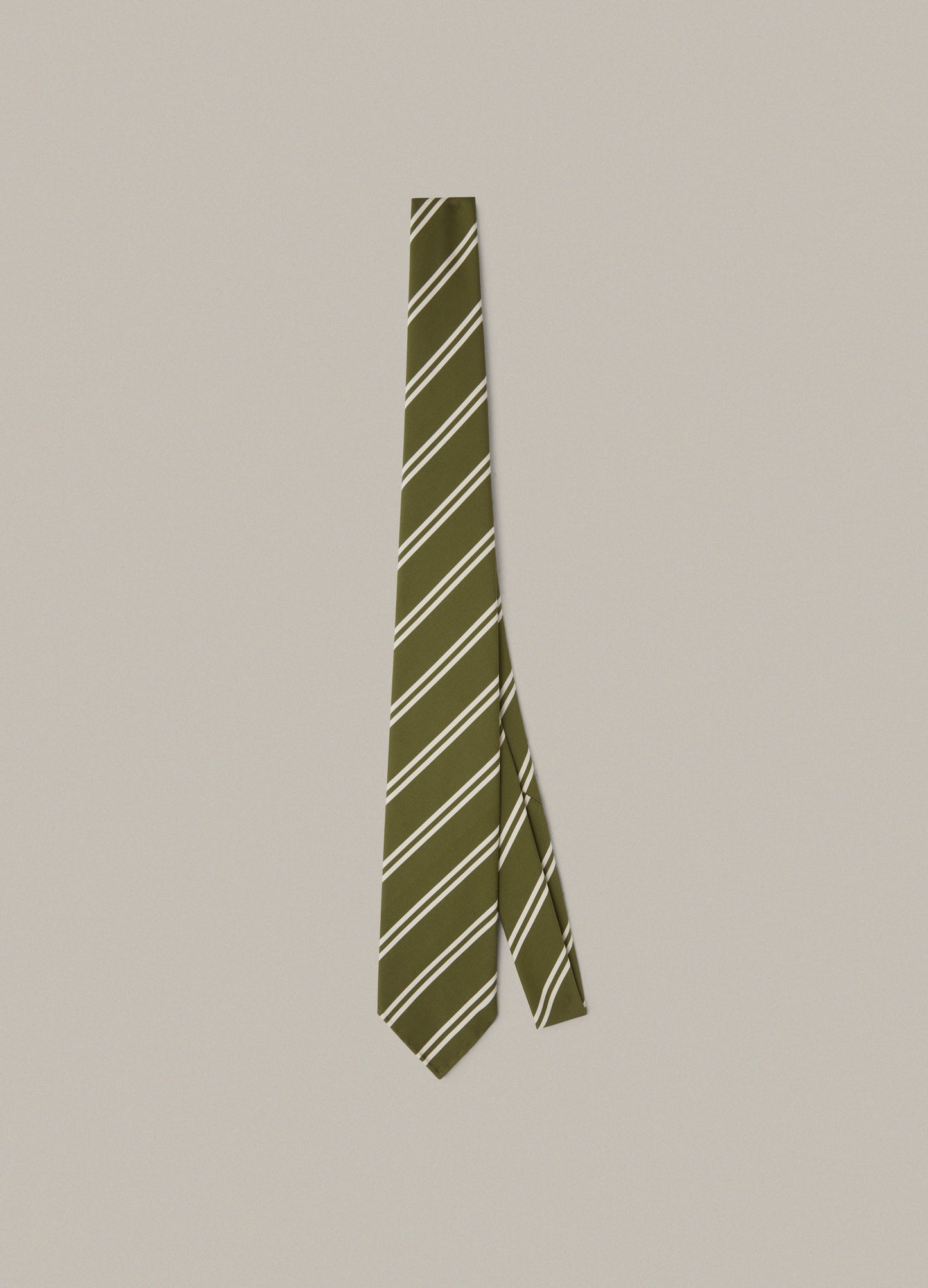 Mogador Stripe Tie - Green Berg & Berg