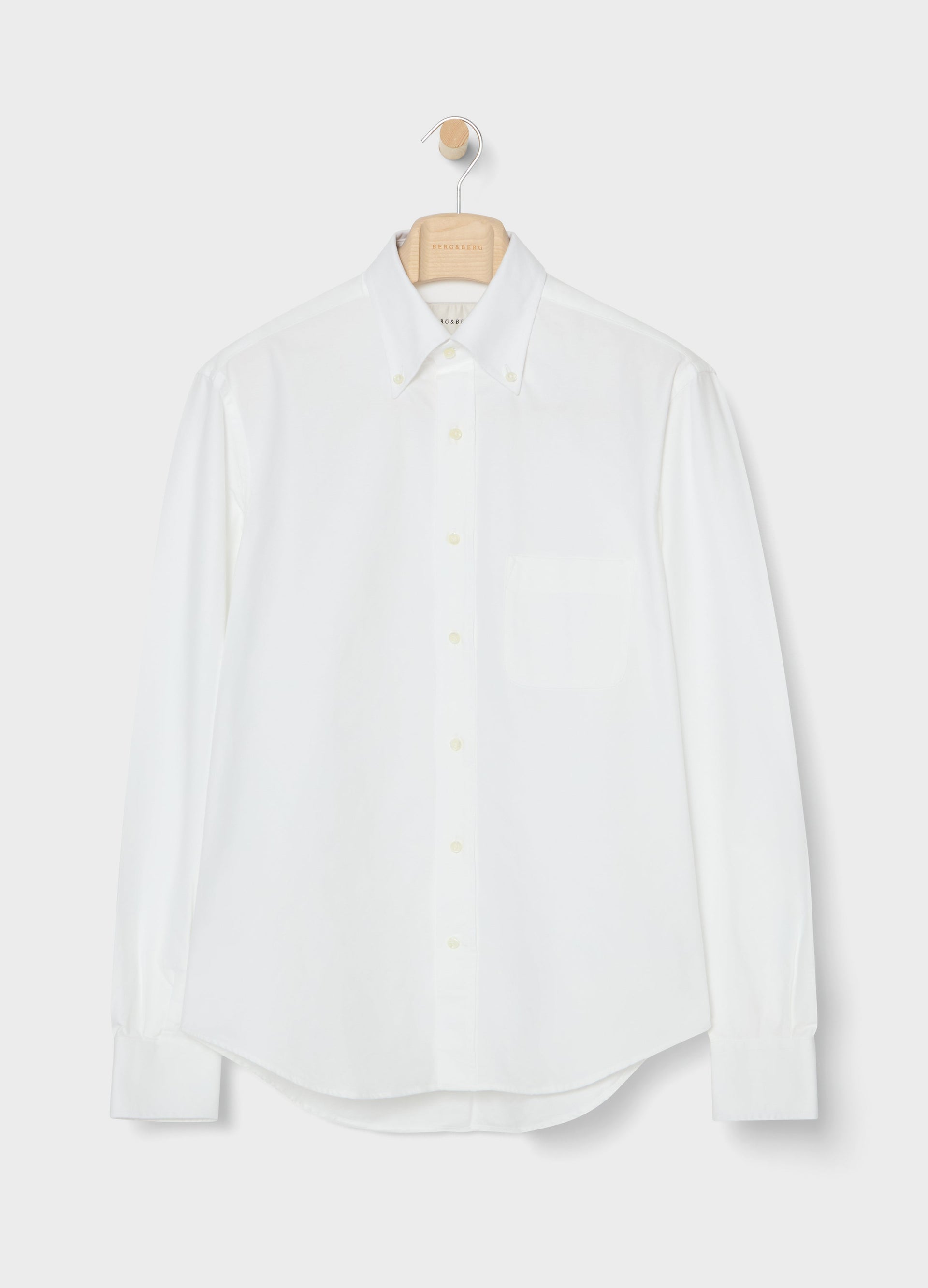 Ferdinand Oxford Button Down Shirt - White | Berg & Berg