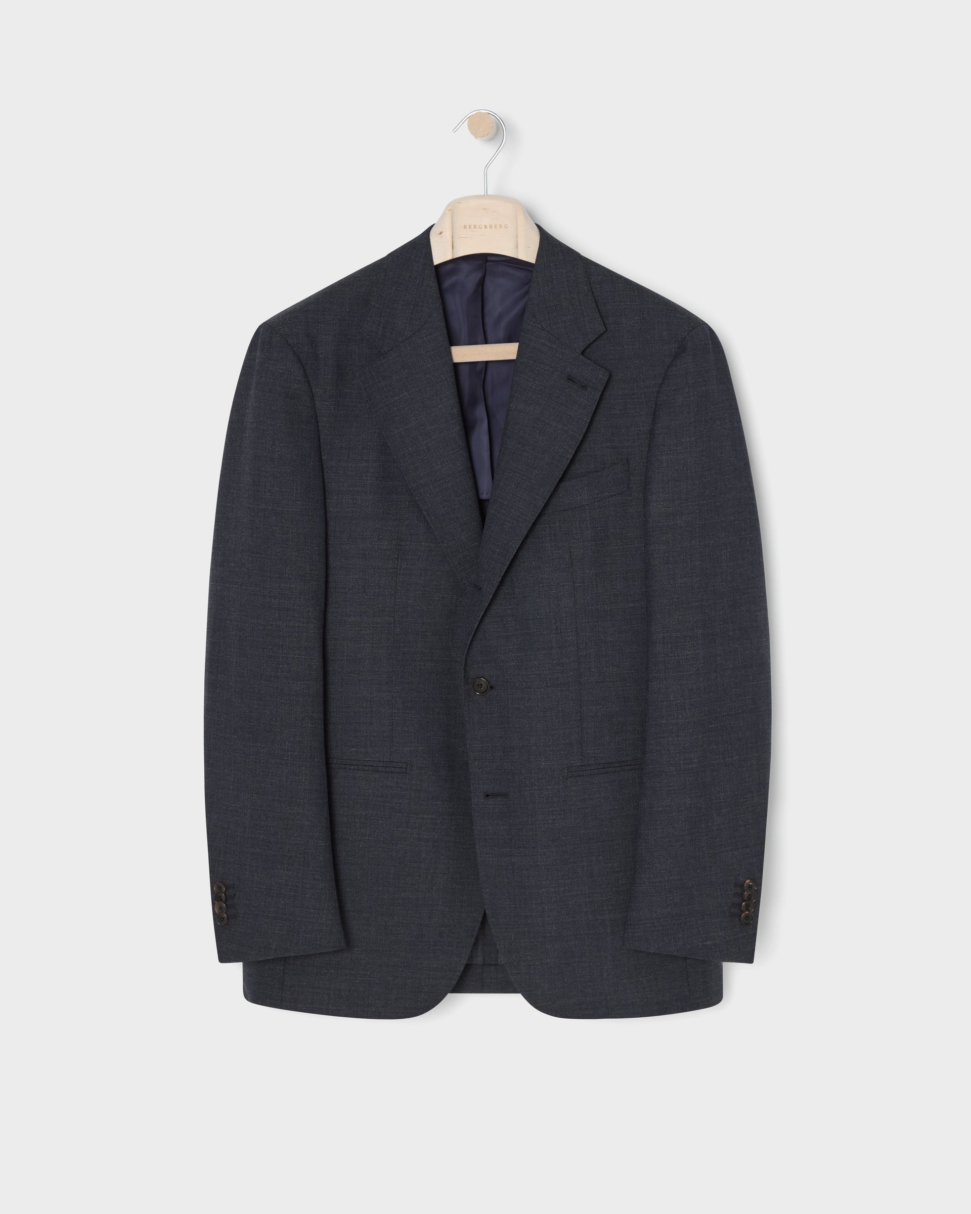 Dag High Twist Suit Jacket - Air Force Blue Berg & Berg