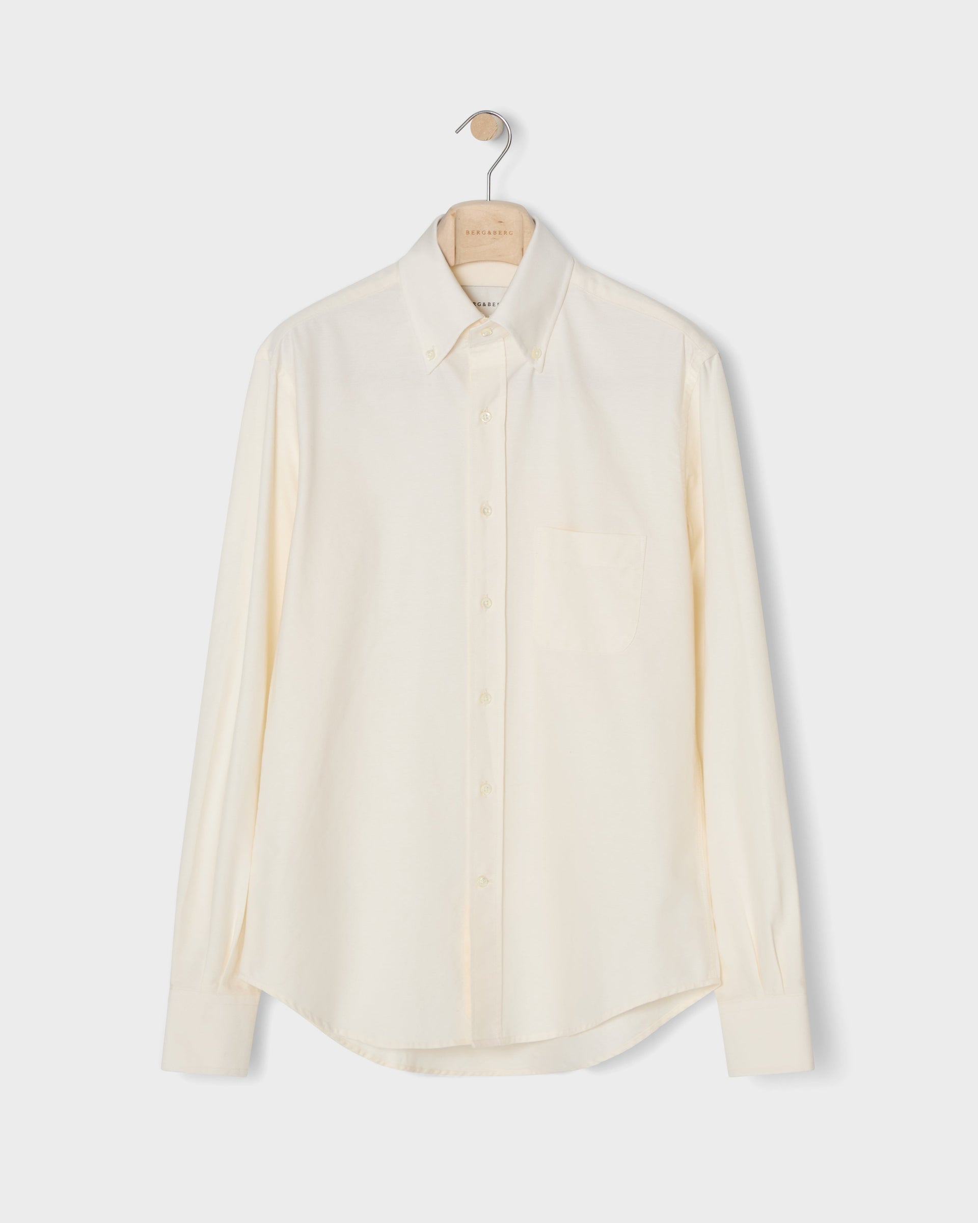 Ferdinand Oxford Button Down Shirt - Ivory Berg & Berg