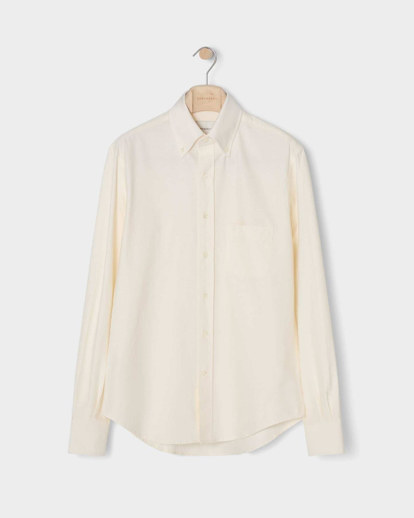 Ferdinand Oxford Button Down Shirt - Ivory Berg & Berg