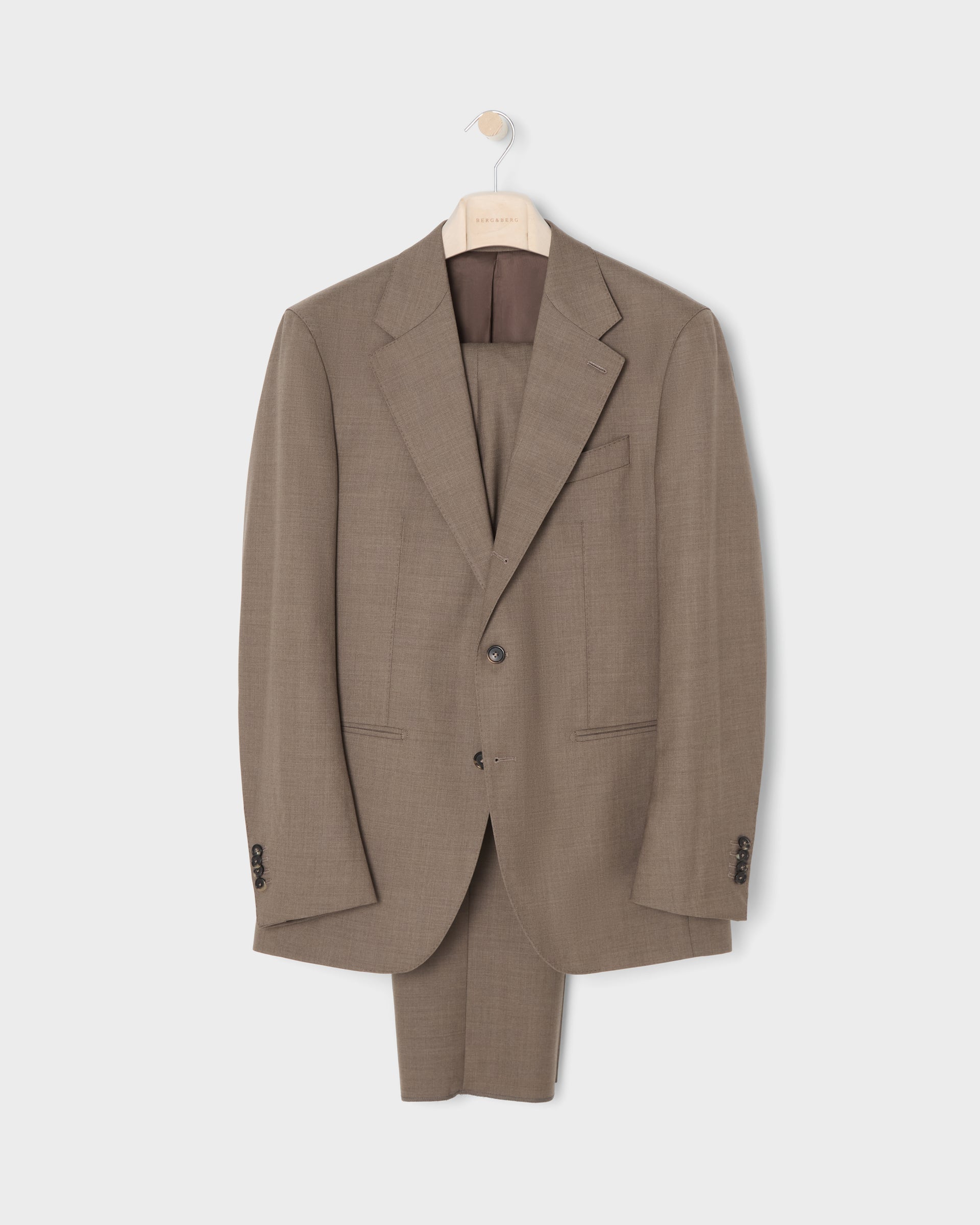 Dag Twill Suit - Taupe Berg & Berg
