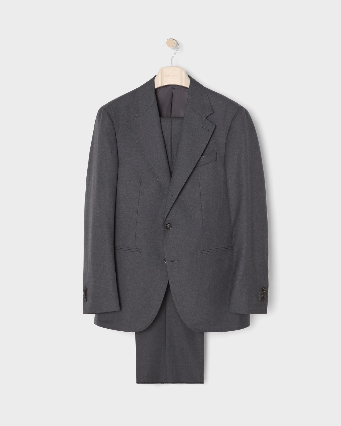 Dag Twill Suit - Mid Grey Berg & Berg