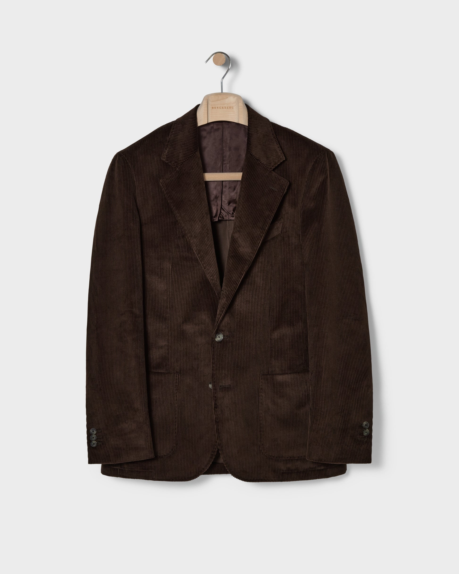 Dante Unlined Corduroy Jacket - Brown Berg & Berg