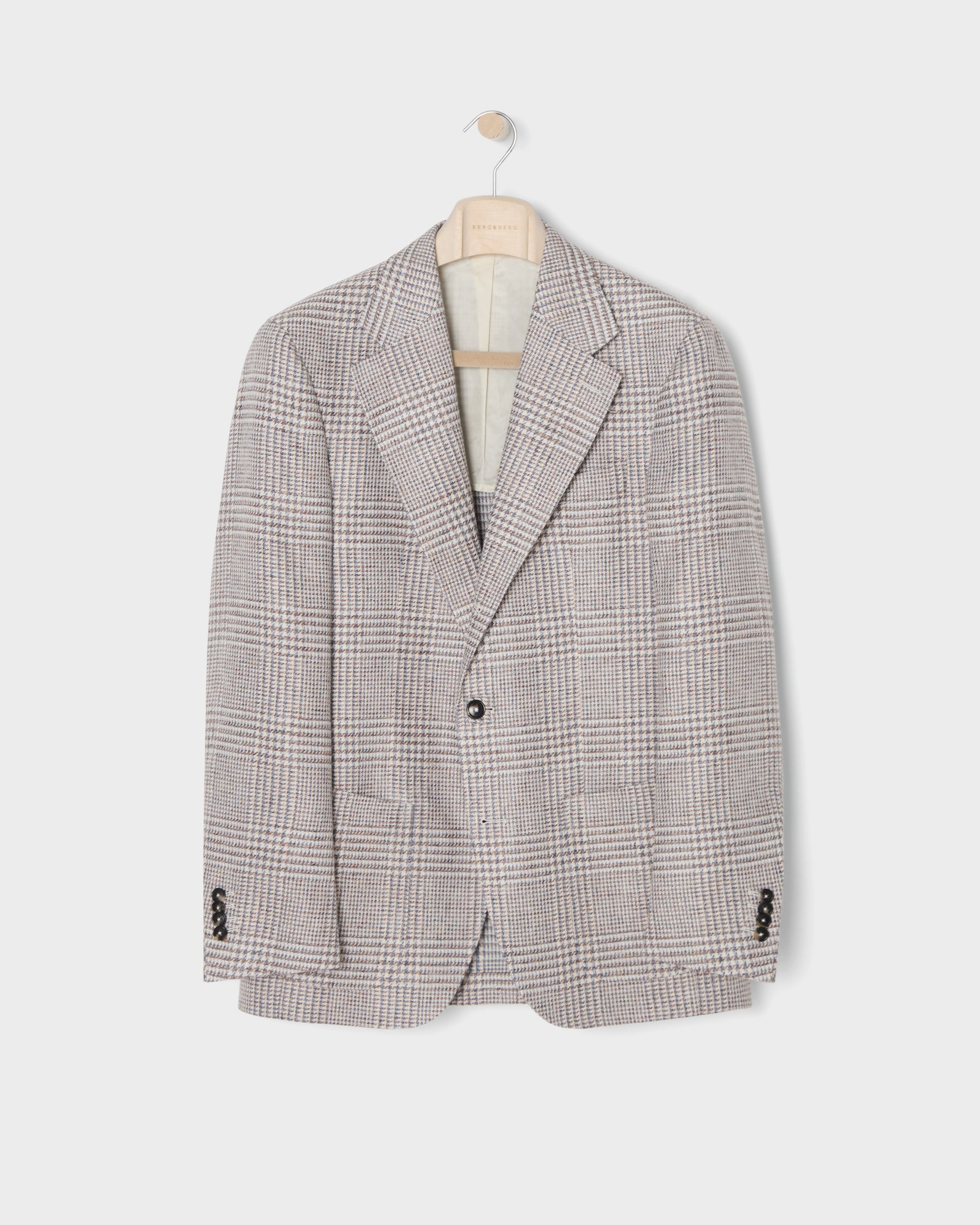Dag Sport Summer Tweed Jacket - Light Blue/Ecru Berg & Berg