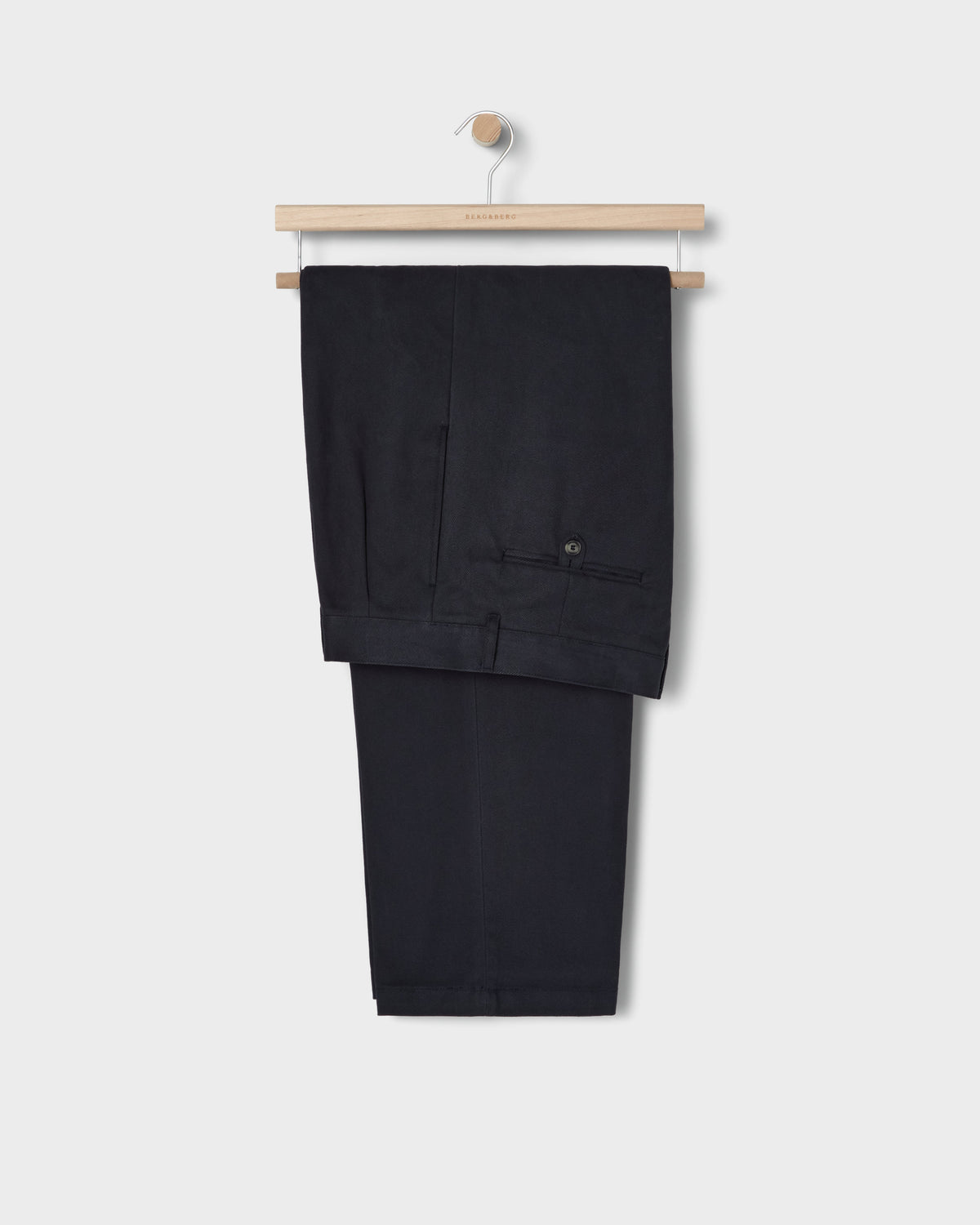 Antonello Cotton Trousers - Navy Berg & Berg