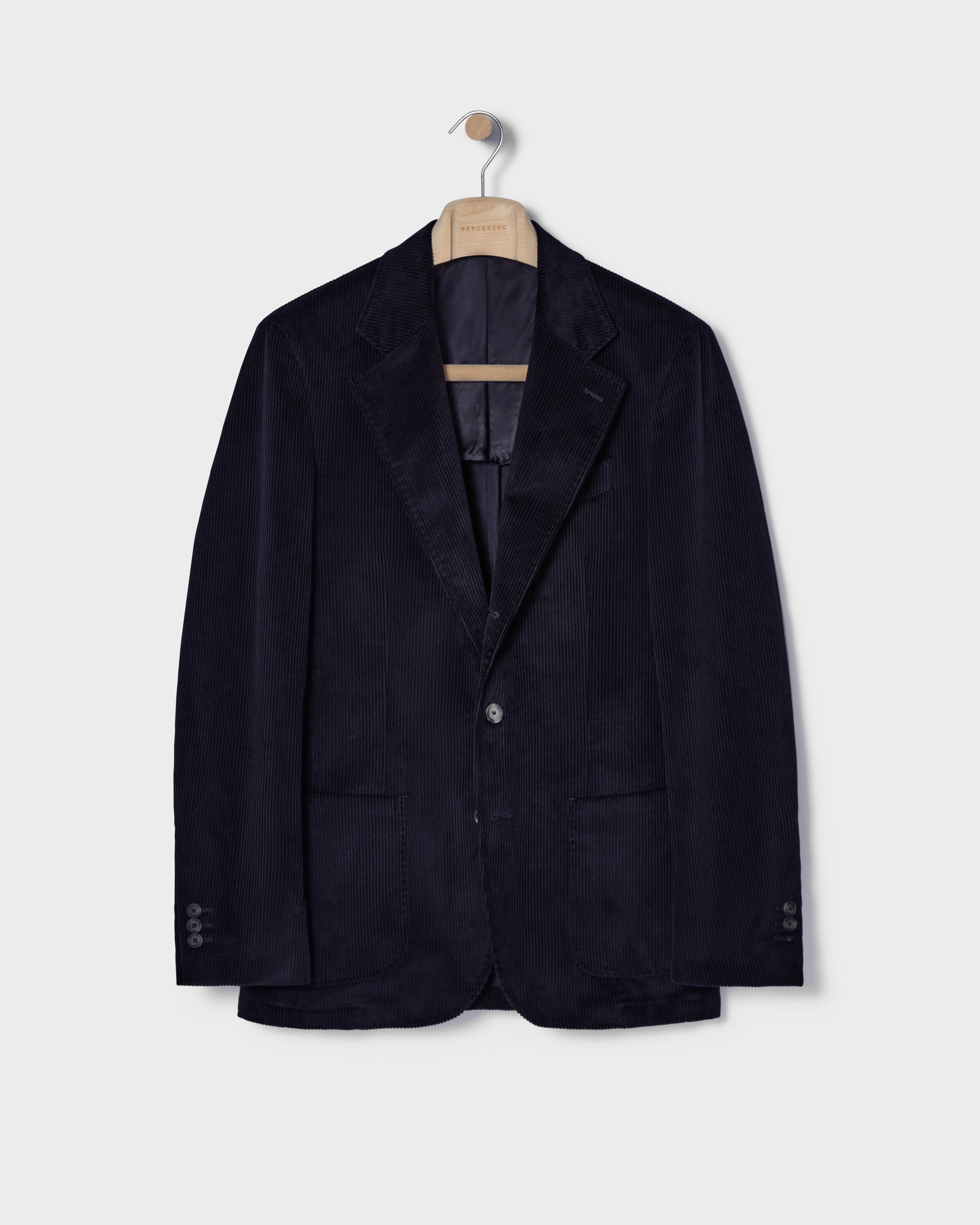 Dante Unlined Corduroy Jacket - Navy Berg & Berg