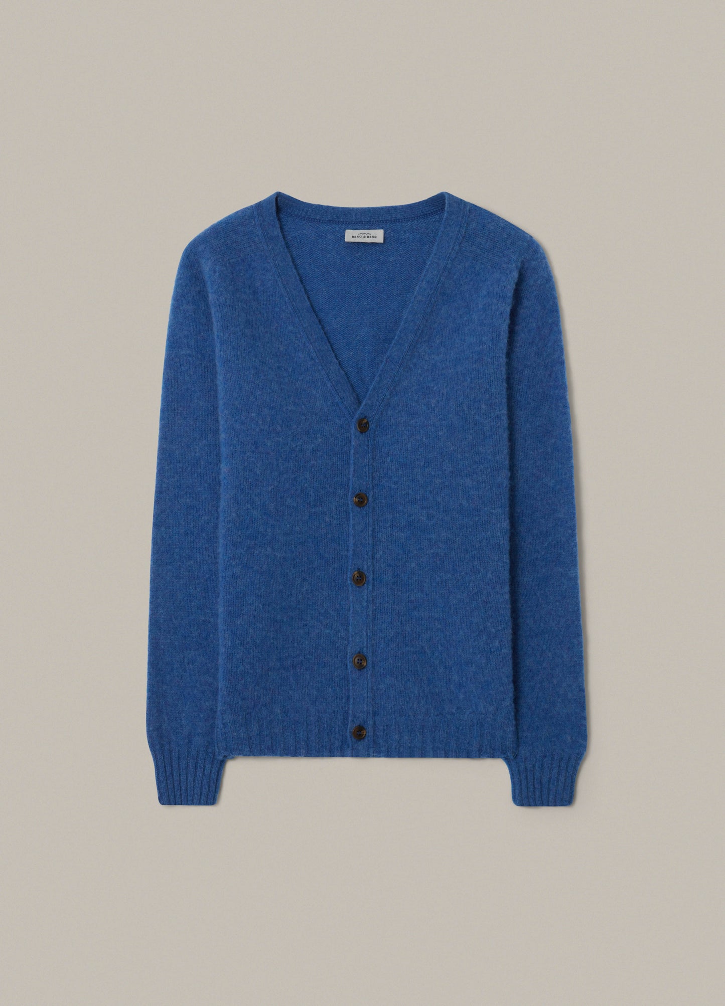 Brian Shaggy Cardigan - Blue bergbergstore