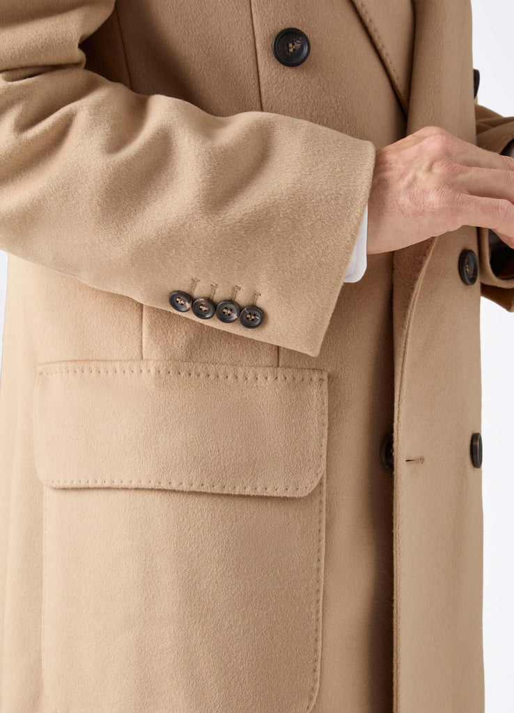 Burberry mens camel coat online