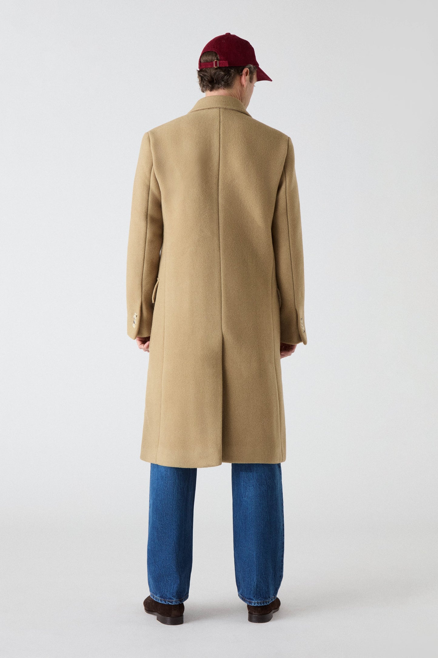 Neo Double Breasted Coat - Camel Berg & Berg