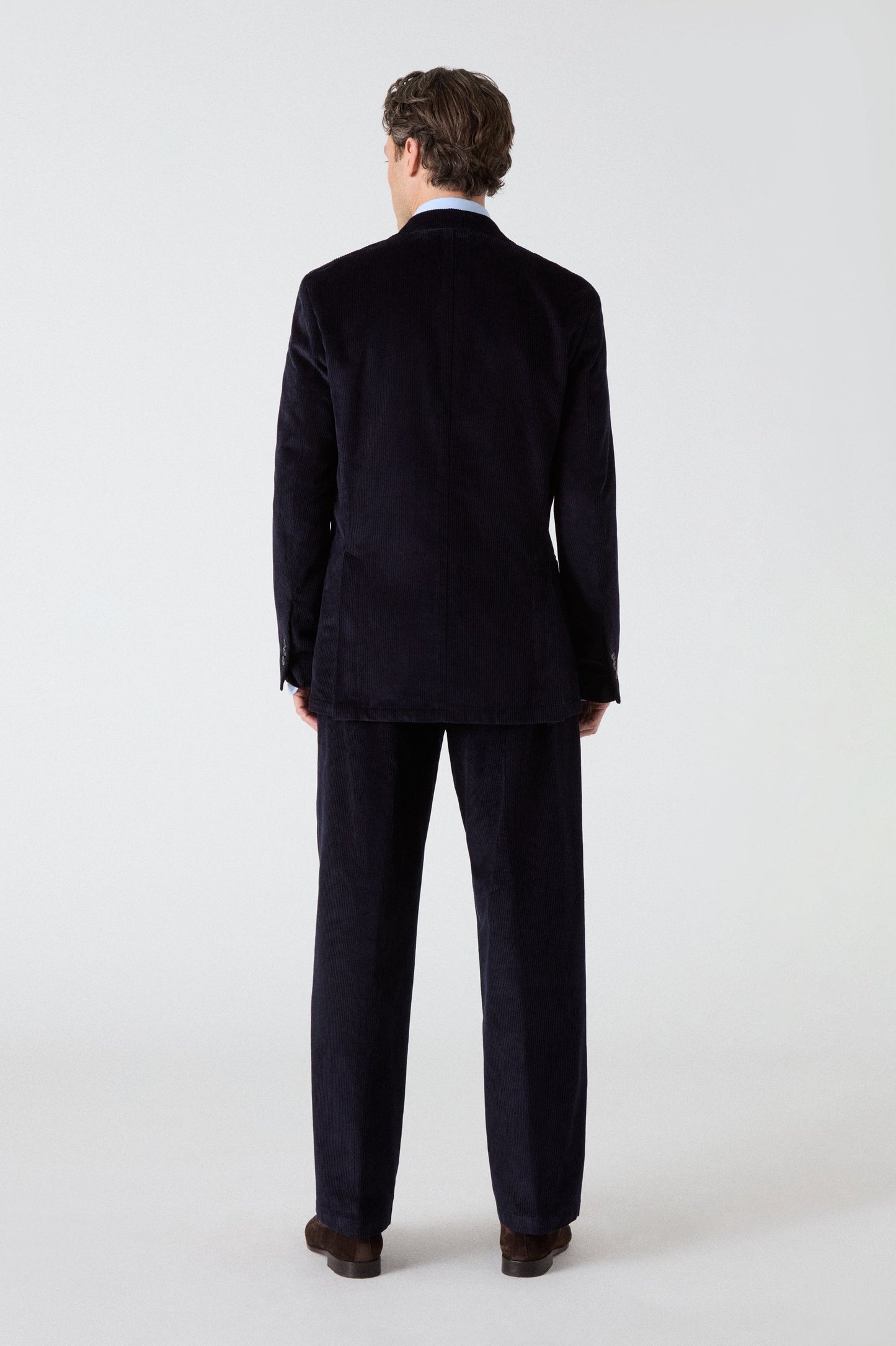 Dante Unlined Corduroy Jacket - Navy Berg & Berg
