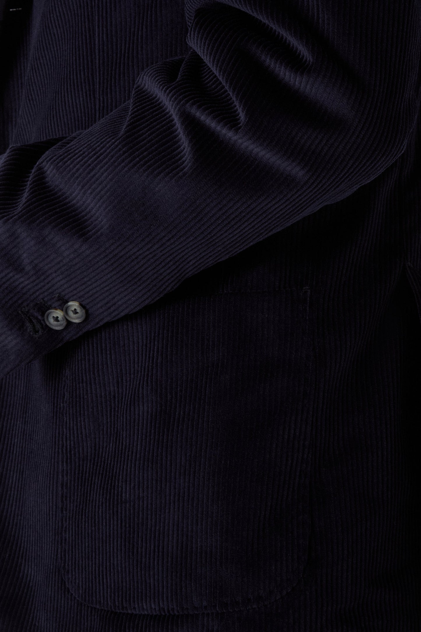 Dante Unlined Corduroy Jacket - Navy Berg & Berg