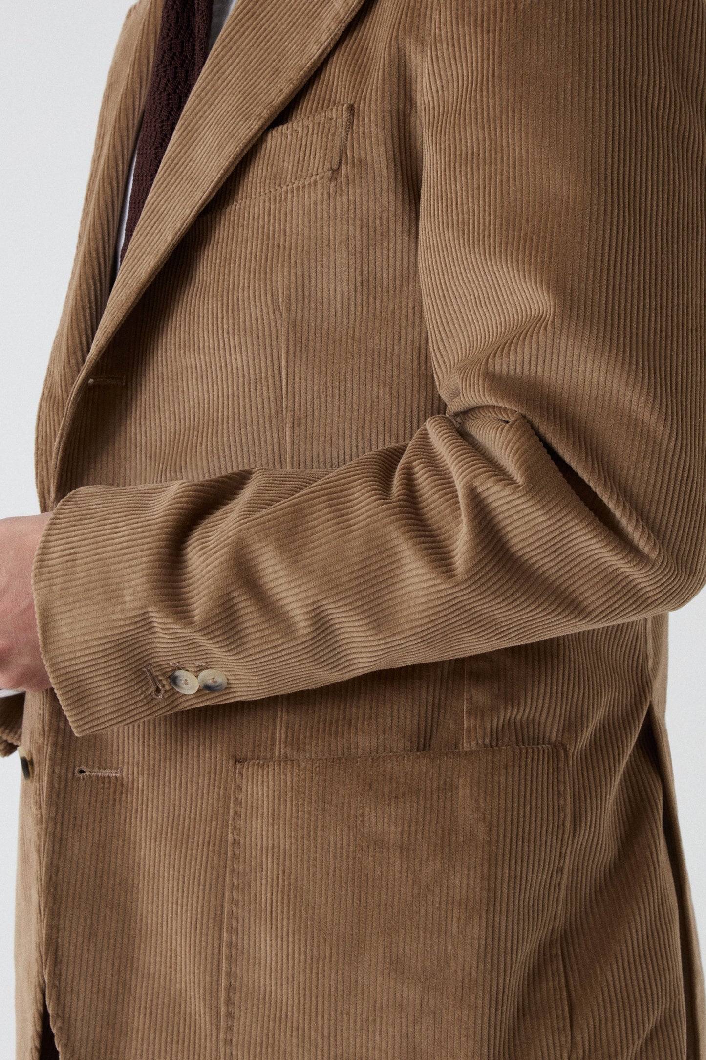 Dante Unlined Corduroy Jacket - Fawn Berg & Berg