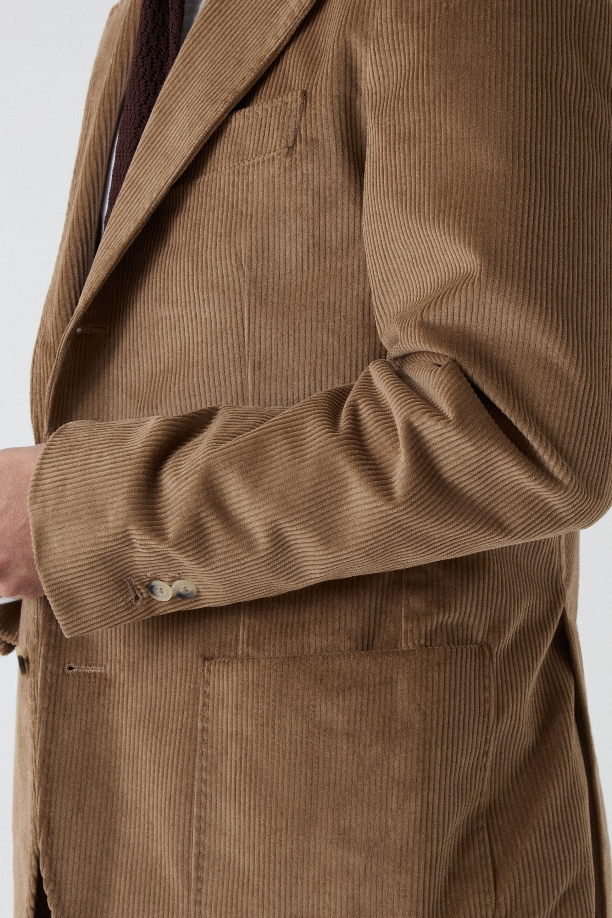 Dante Unlined Corduroy Jacket - Fawn Berg & Berg