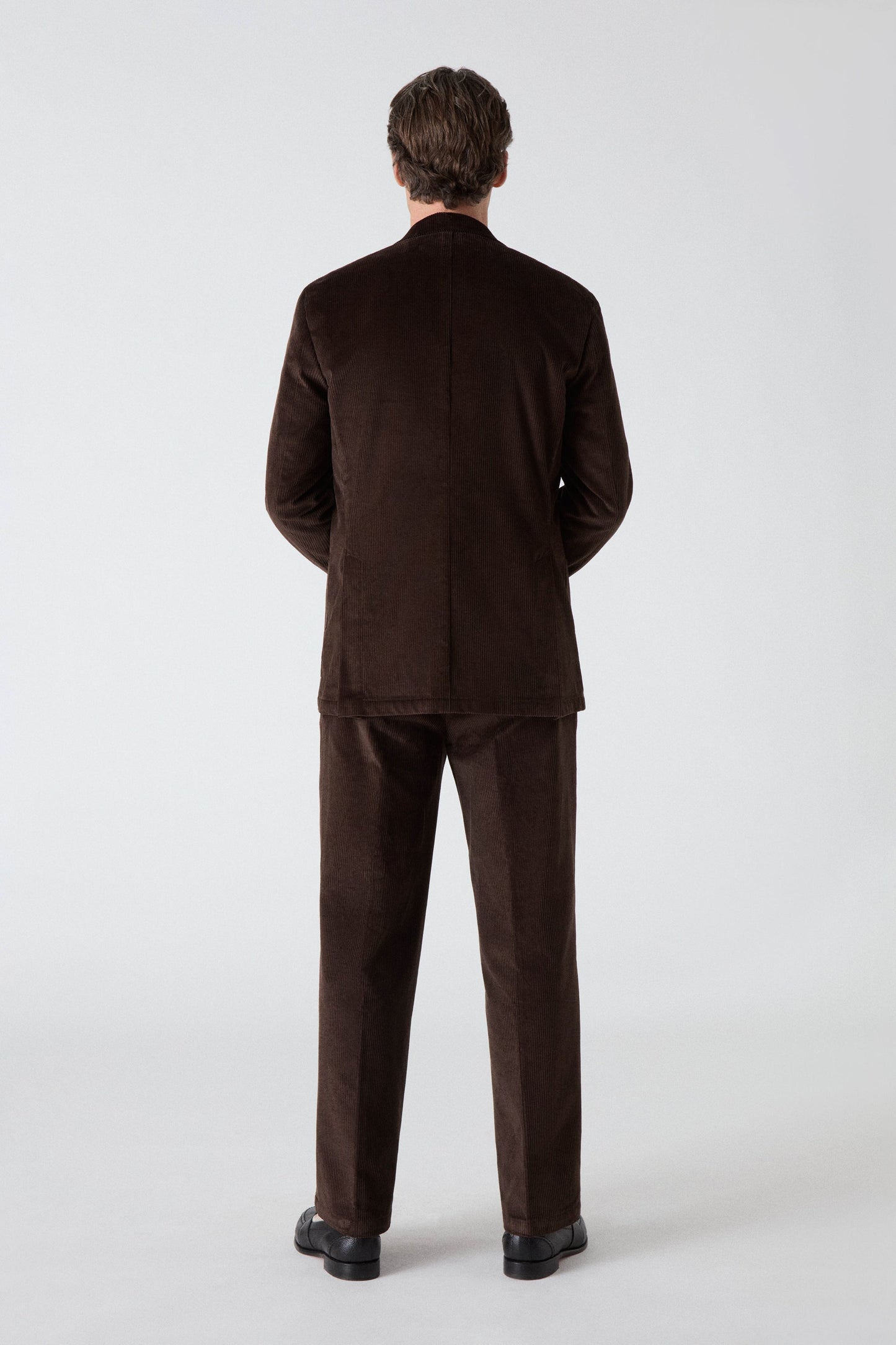 Dante Unlined Corduroy Jacket - Brown Berg & Berg