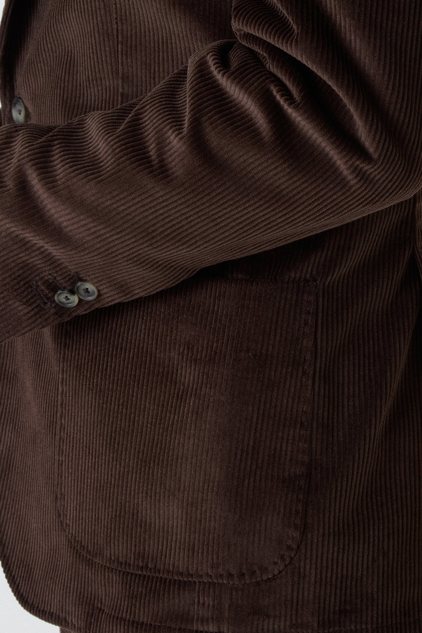Dante Unlined Corduroy Jacket - Brown Berg & Berg