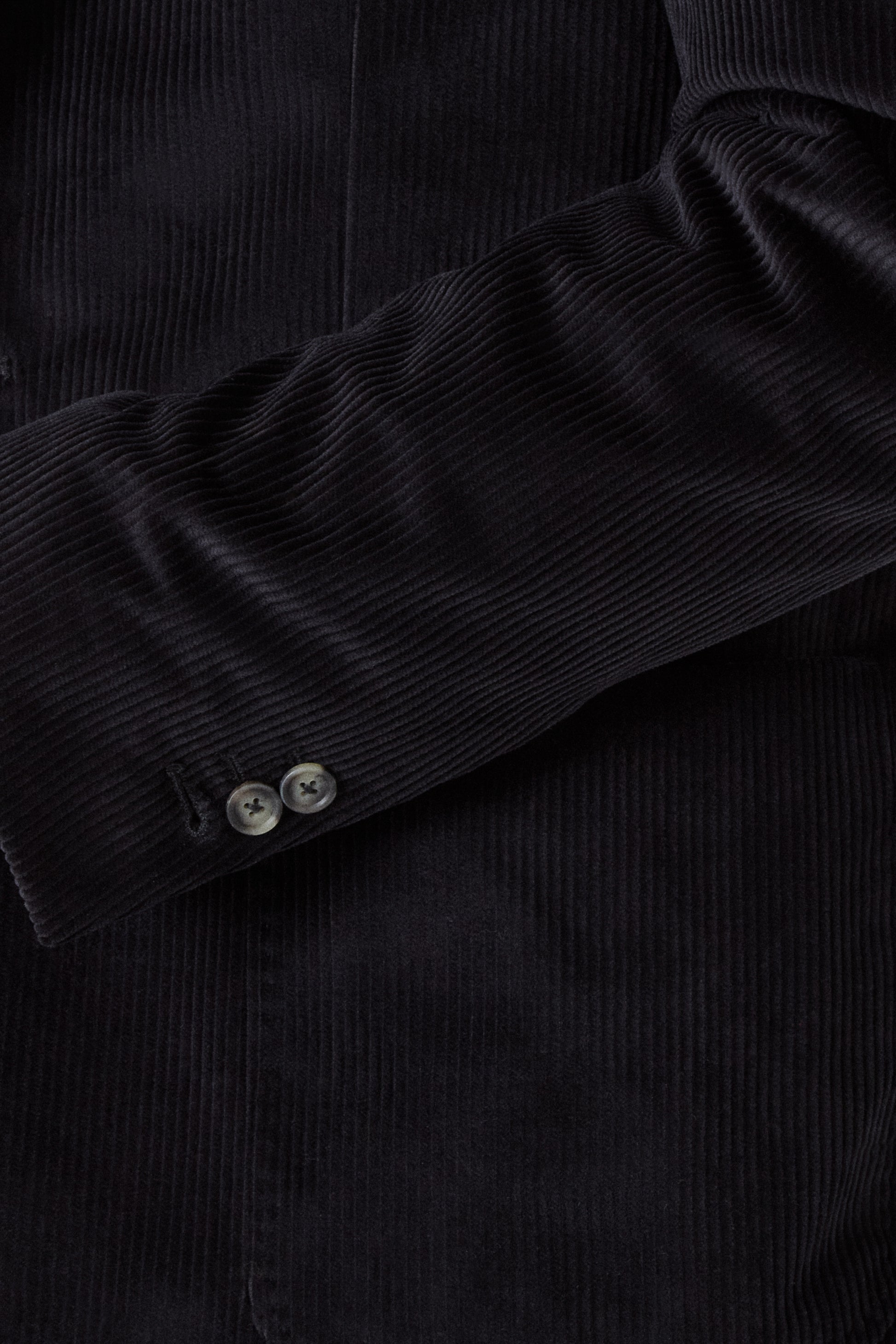 Dante Unlined Corduroy Jacket - Black Berg & Berg