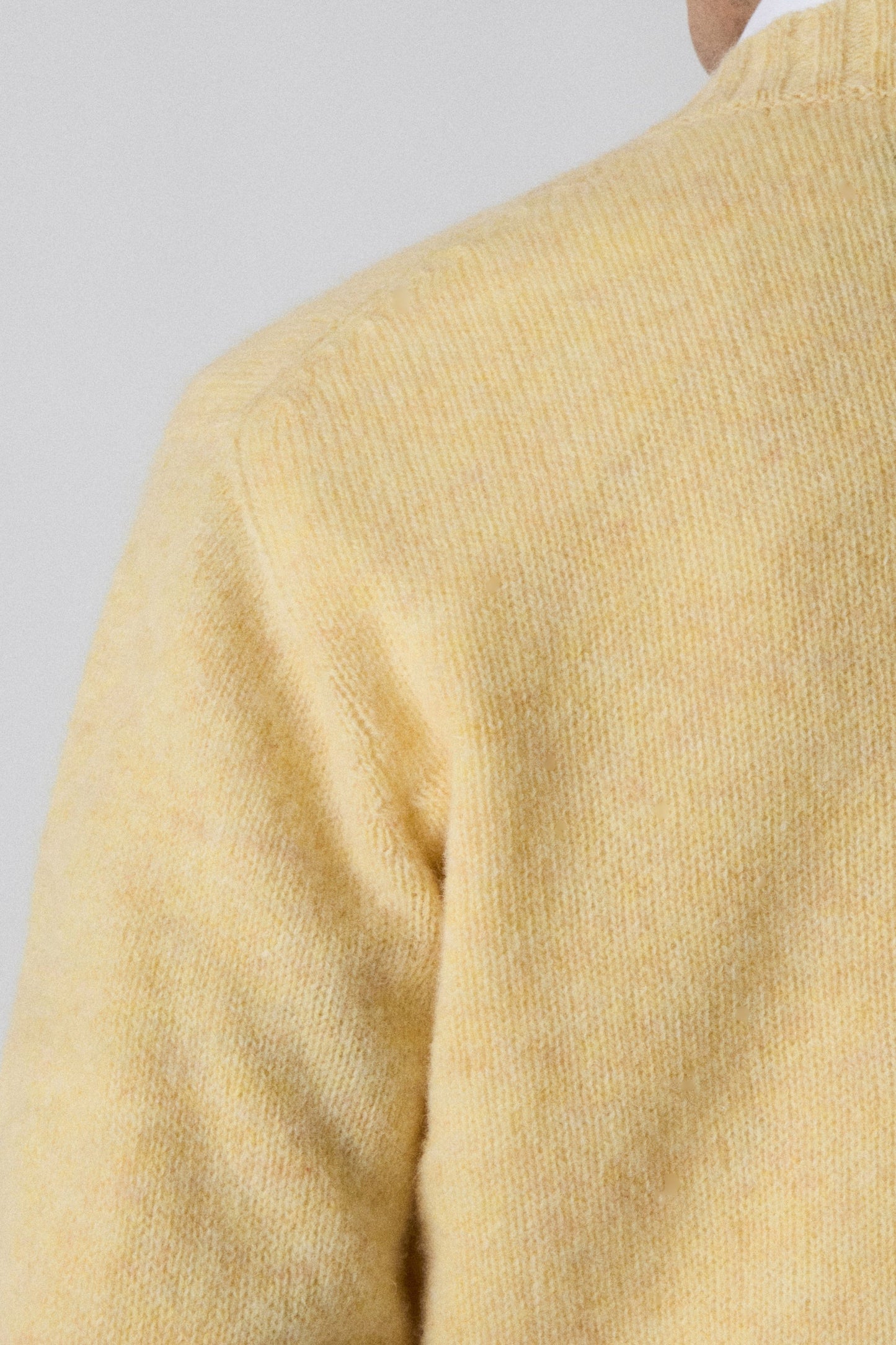 Bosse Shaggy Cardigan - Buttermilk bergbergstore
