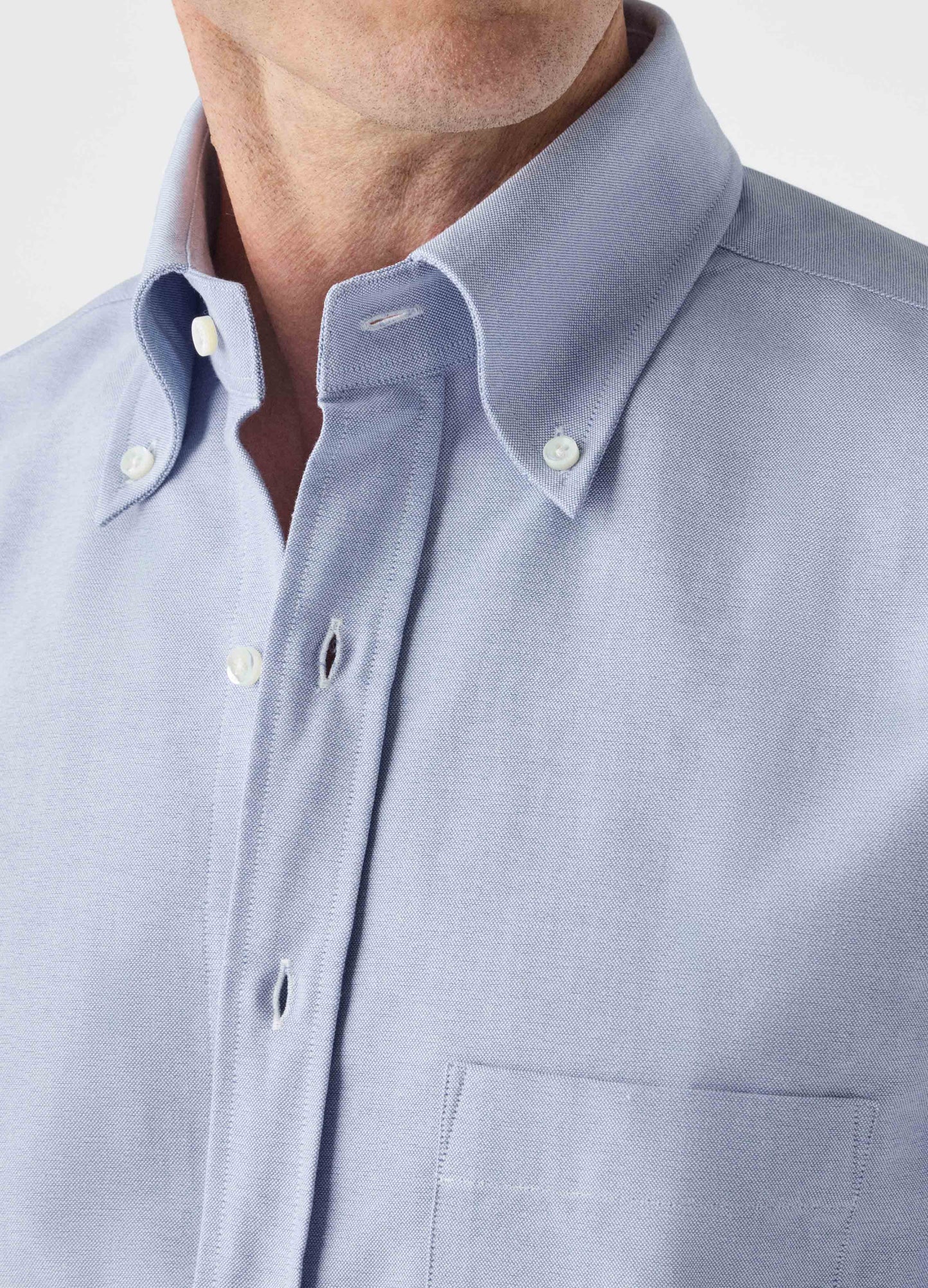 Ferdinand Oxford Button Down Shirt - Light Blue Berg & Berg