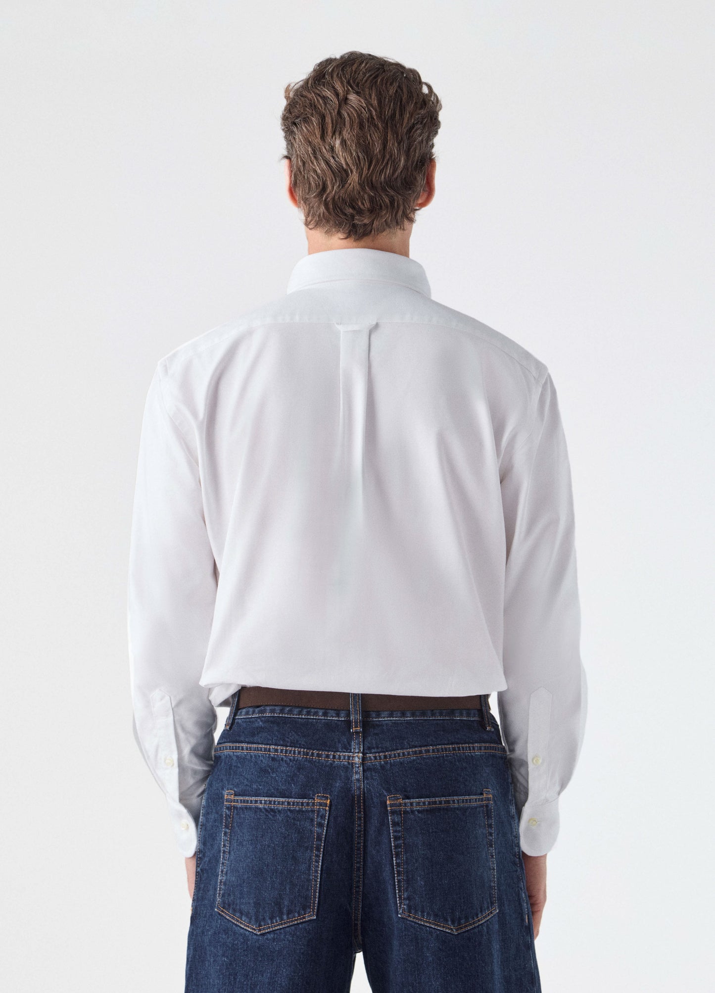 Ferdinand Oxford Button Down Shirt - White Berg & Berg