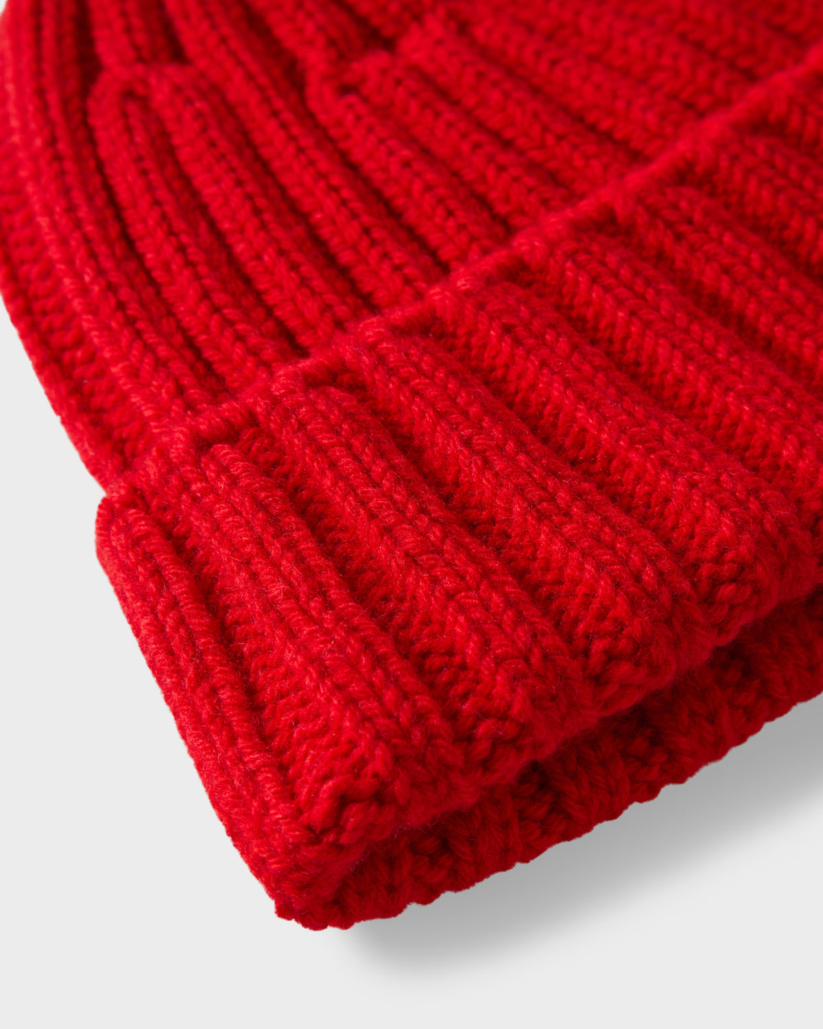Åke Merino/Cashmere Knit Hat - Barn Red | Berg & Berg