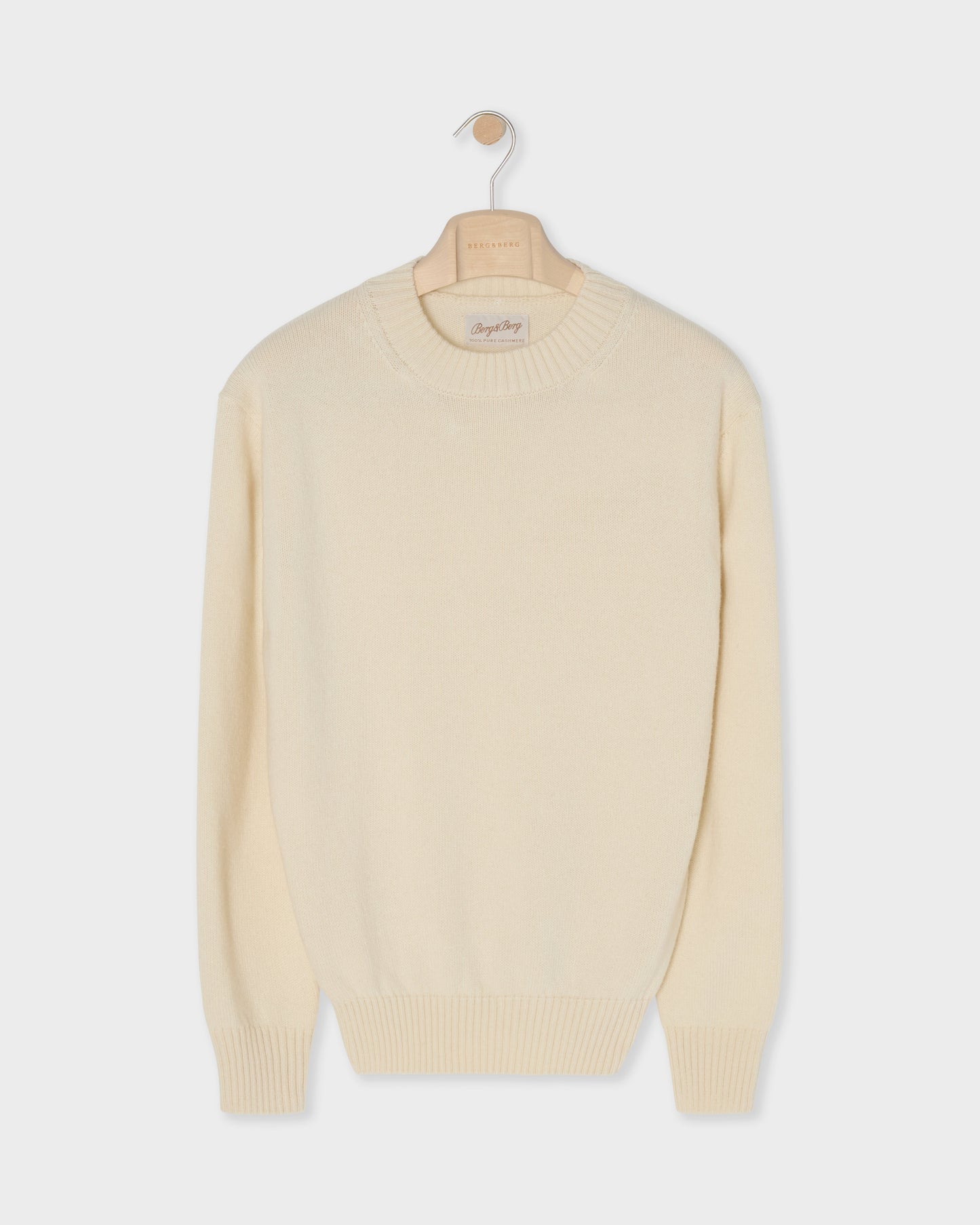 Ben Cashmere Sweater - Cream | Berg & Berg