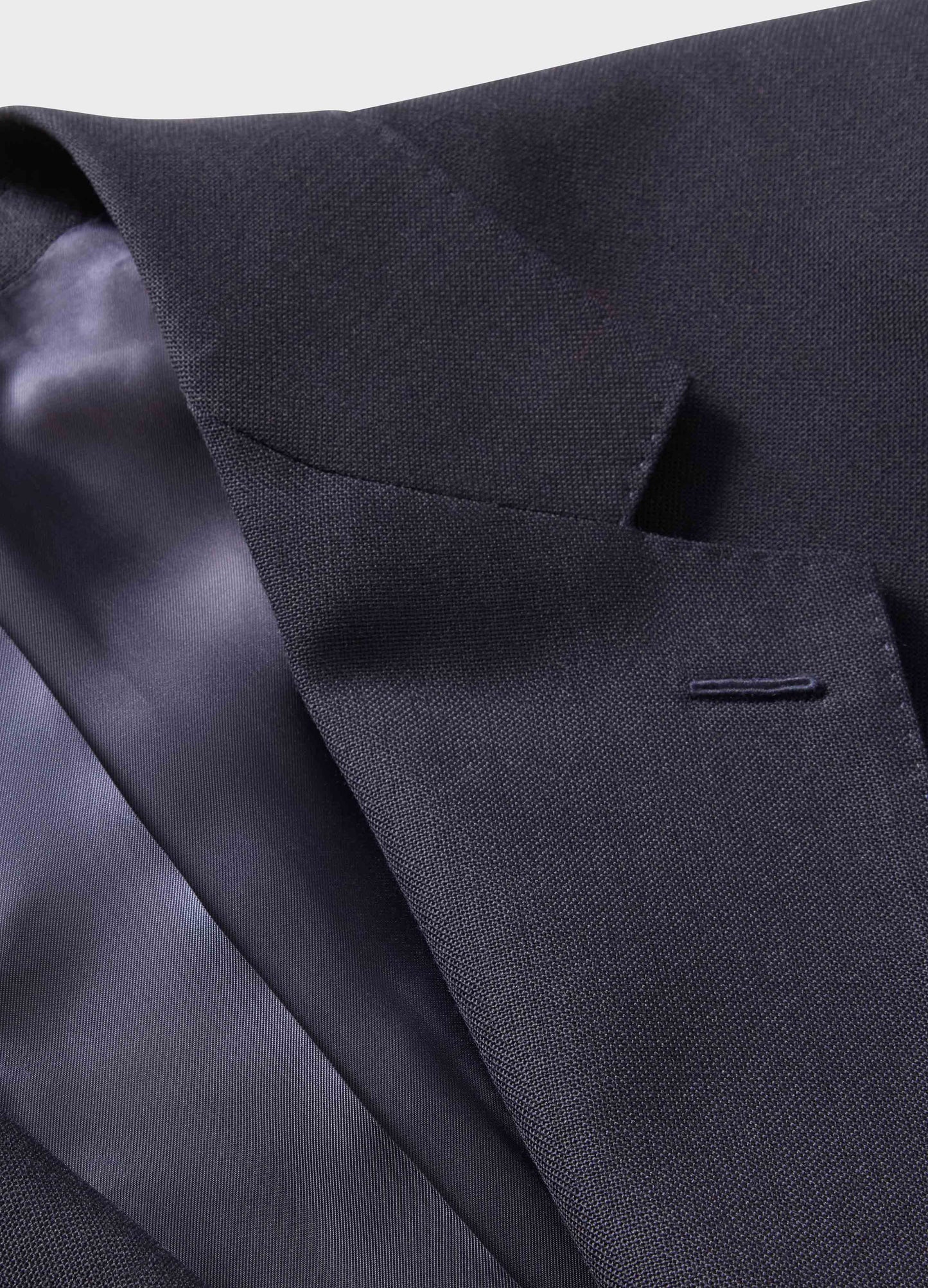 Don High Twist Suit Jacket - Navy | Berg & Berg