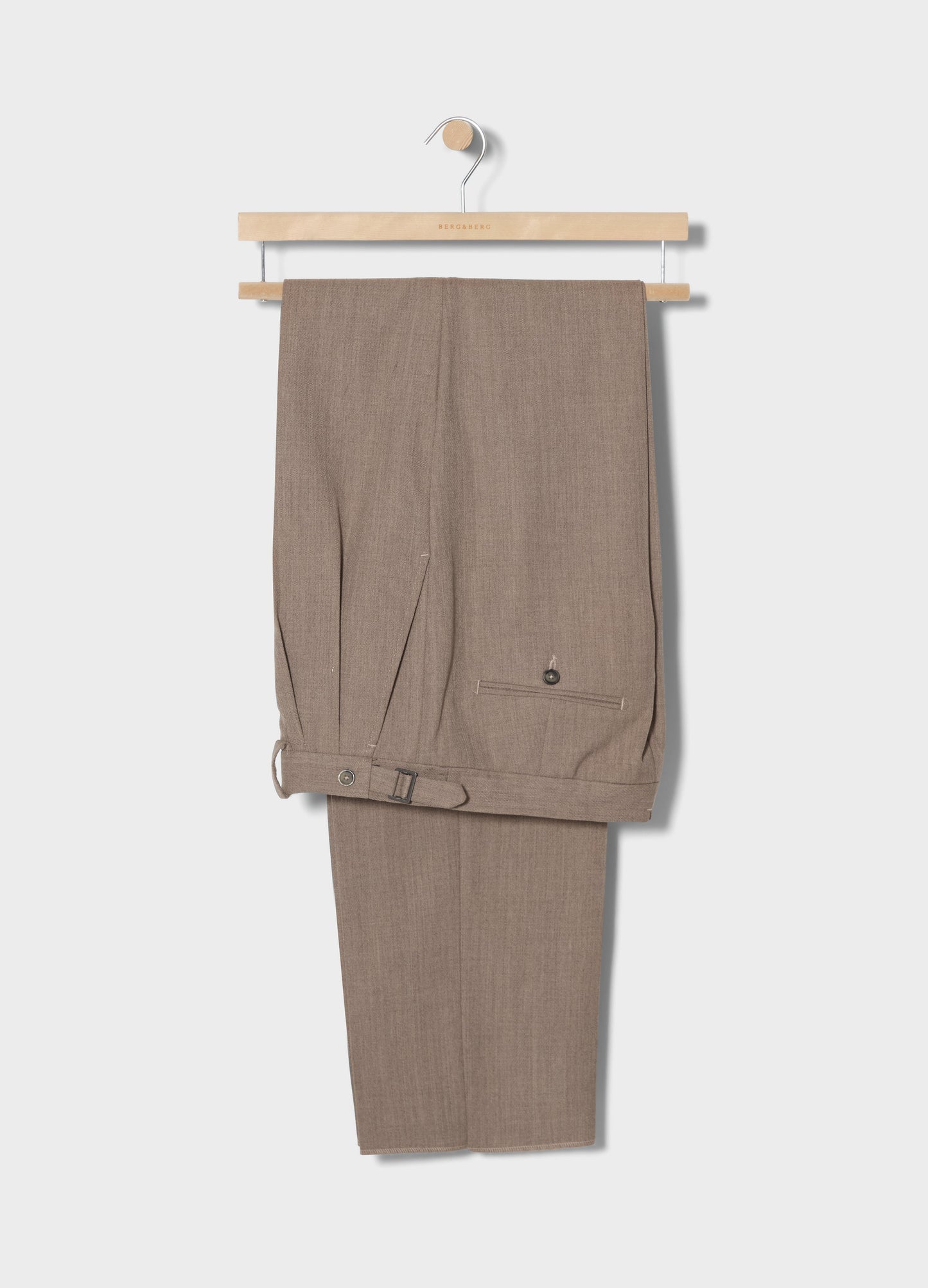August Cavalry Twill Trousers - Brown Berg & Berg