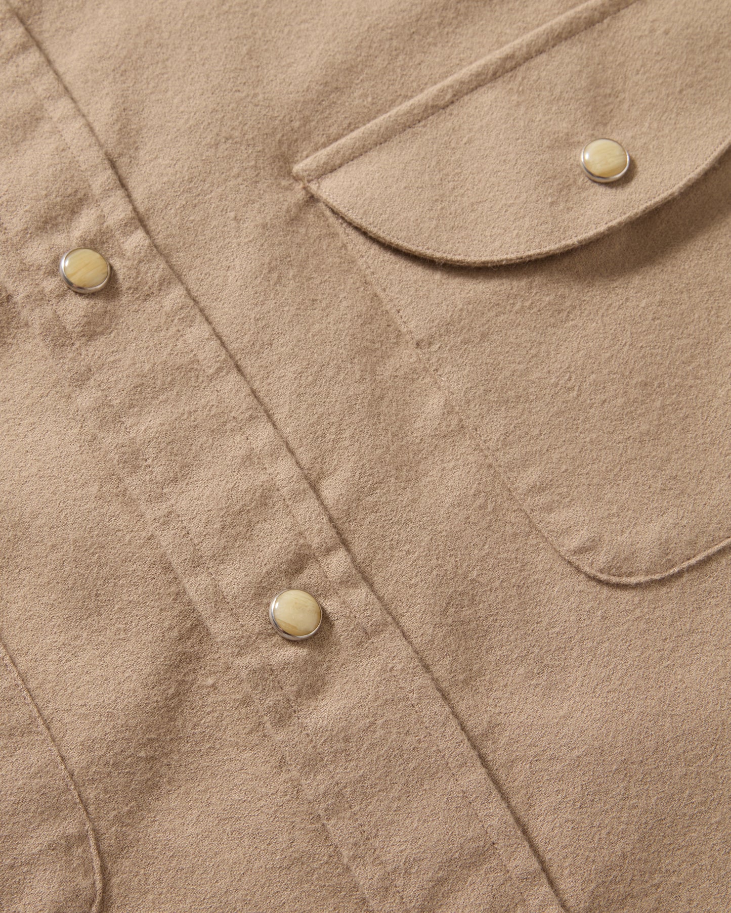 Fernando Western Shirt - Camel Berg & Berg