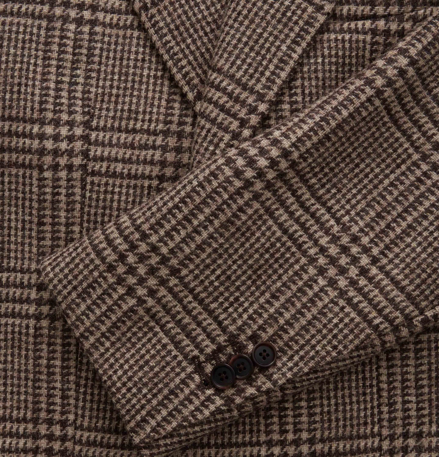 Dan Sport Tweed Blazer - Brown/Oat Glencheck Berg & Berg