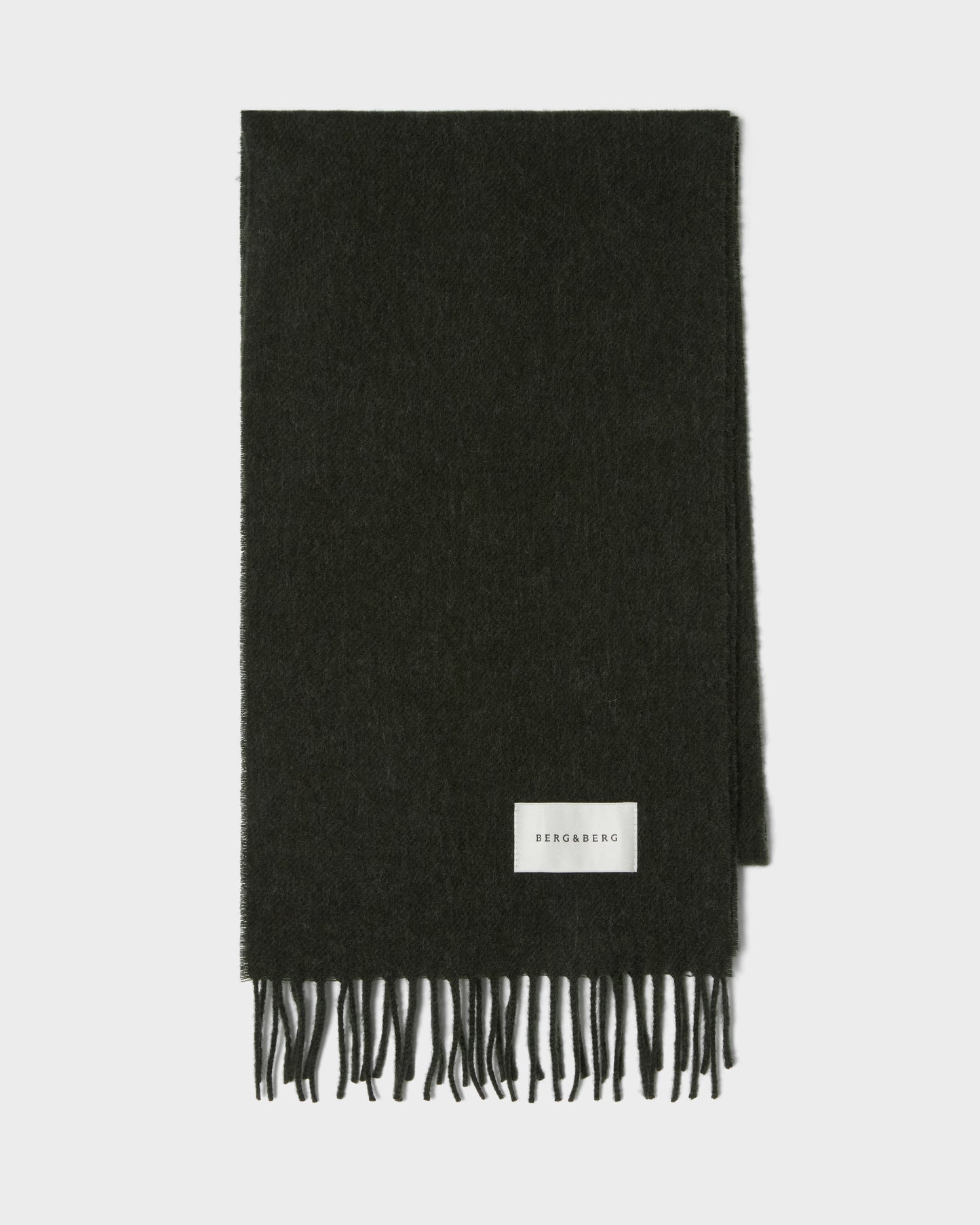 Wool Scarf - Dark Moss Berg & Berg