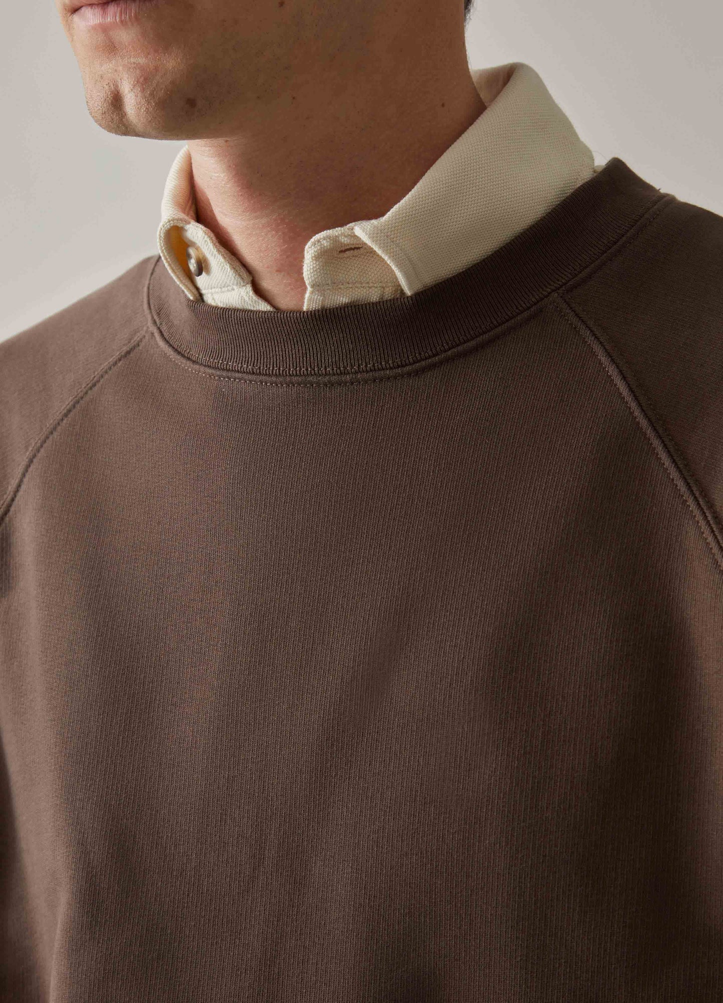 Tommy Raglan Sweatshirt - Chocolate Berg & Berg