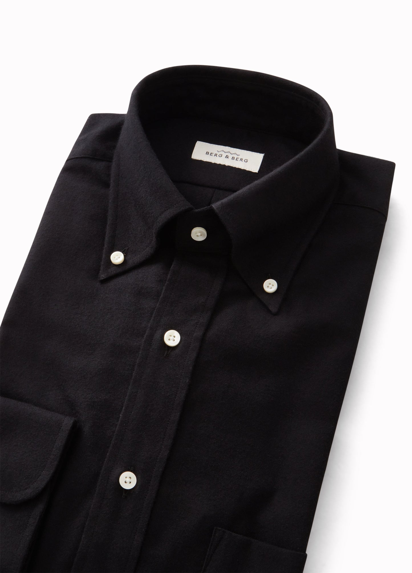 Ferdinand Button Down Shirt - Black Berg & Berg