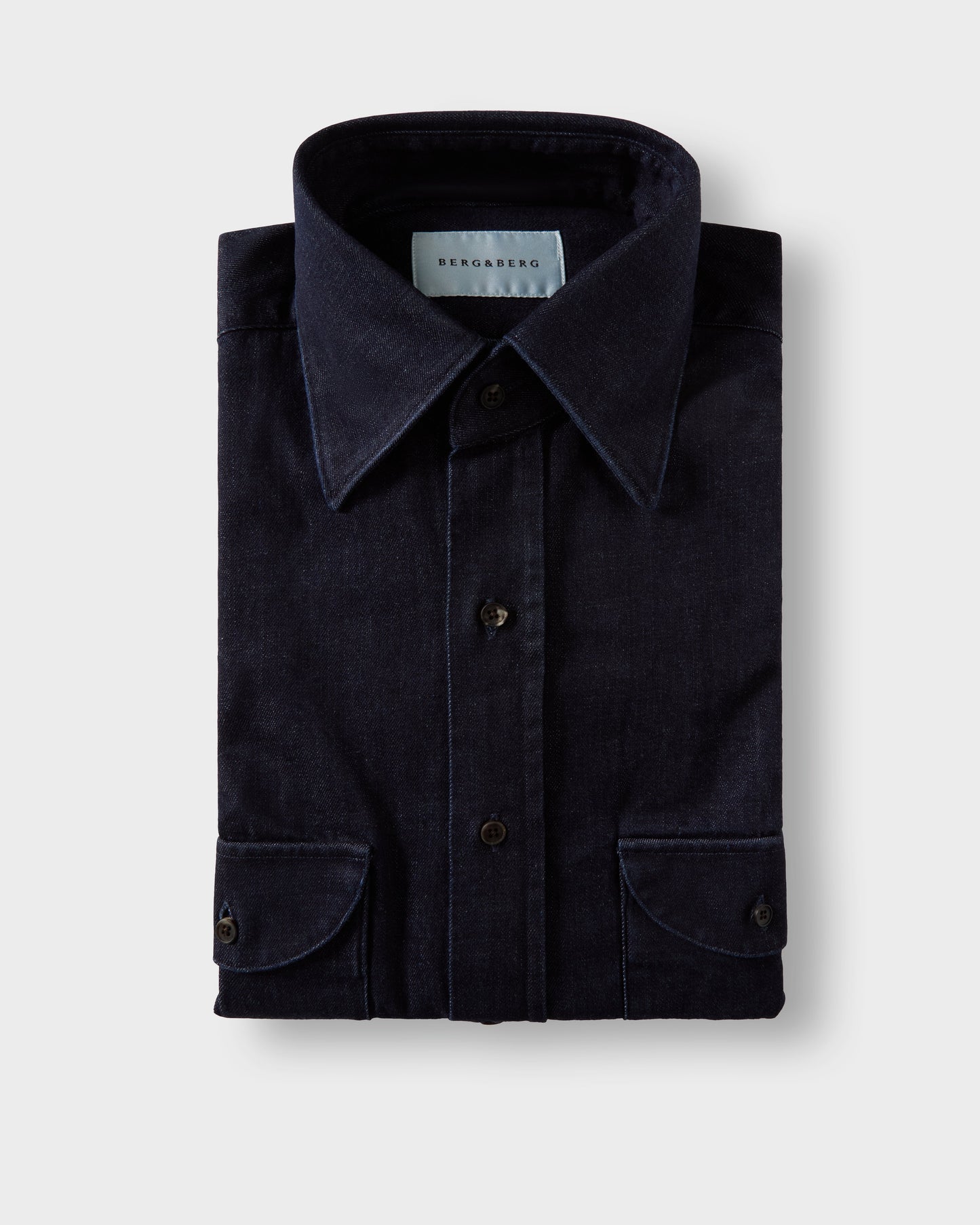 Francois Denim Shirt - Dark Blue Wash Berg & Berg