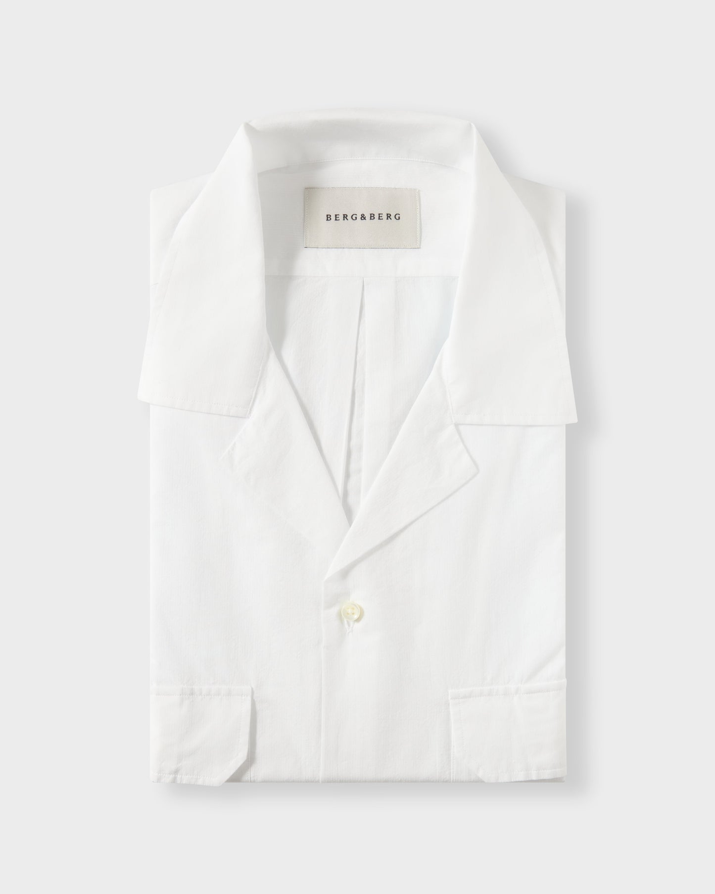 Fred Camp Collar Shirt - White Berg & Berg