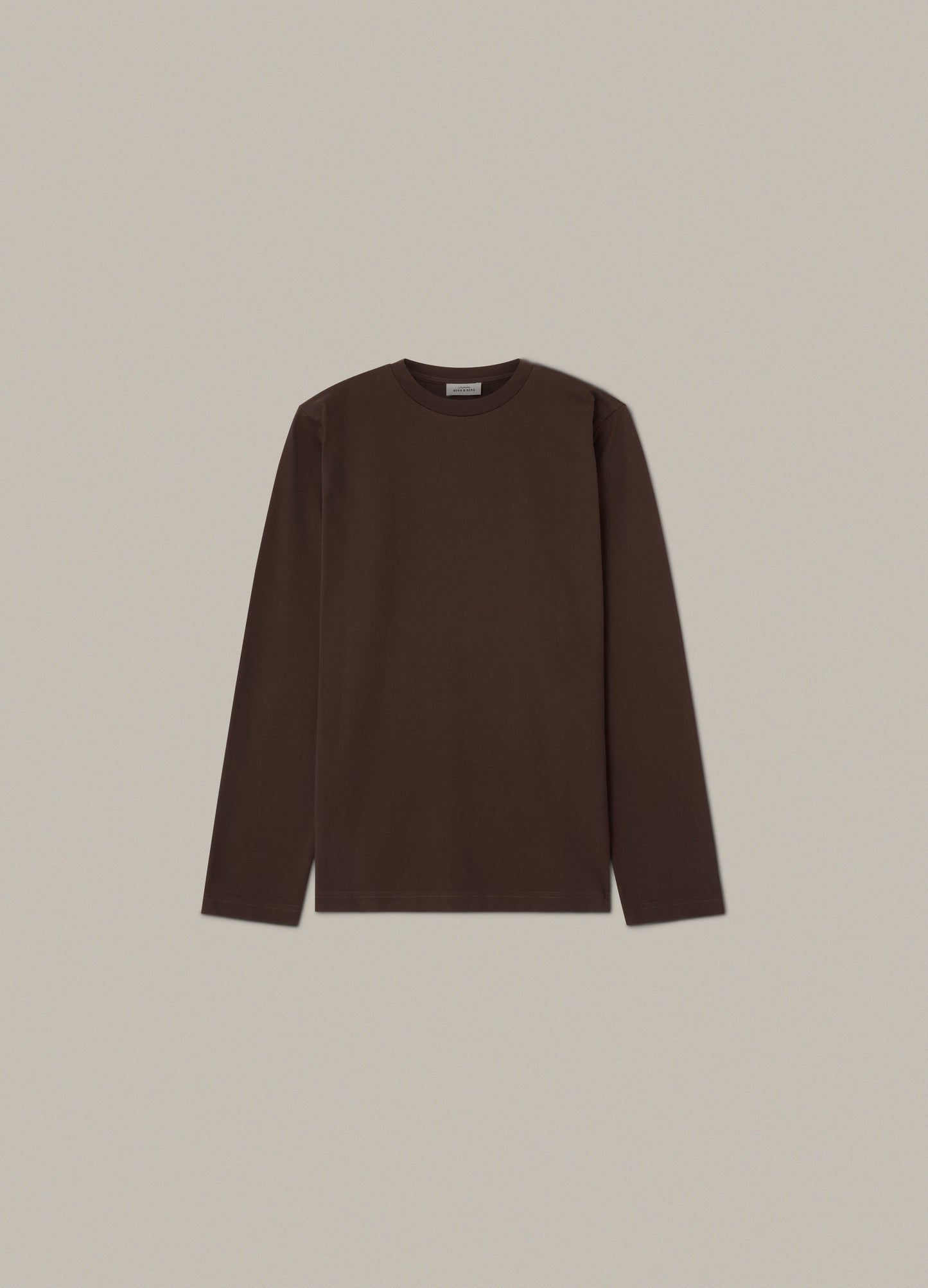Tony Long Sleeve T-Shirt - Chocolate Berg & Berg