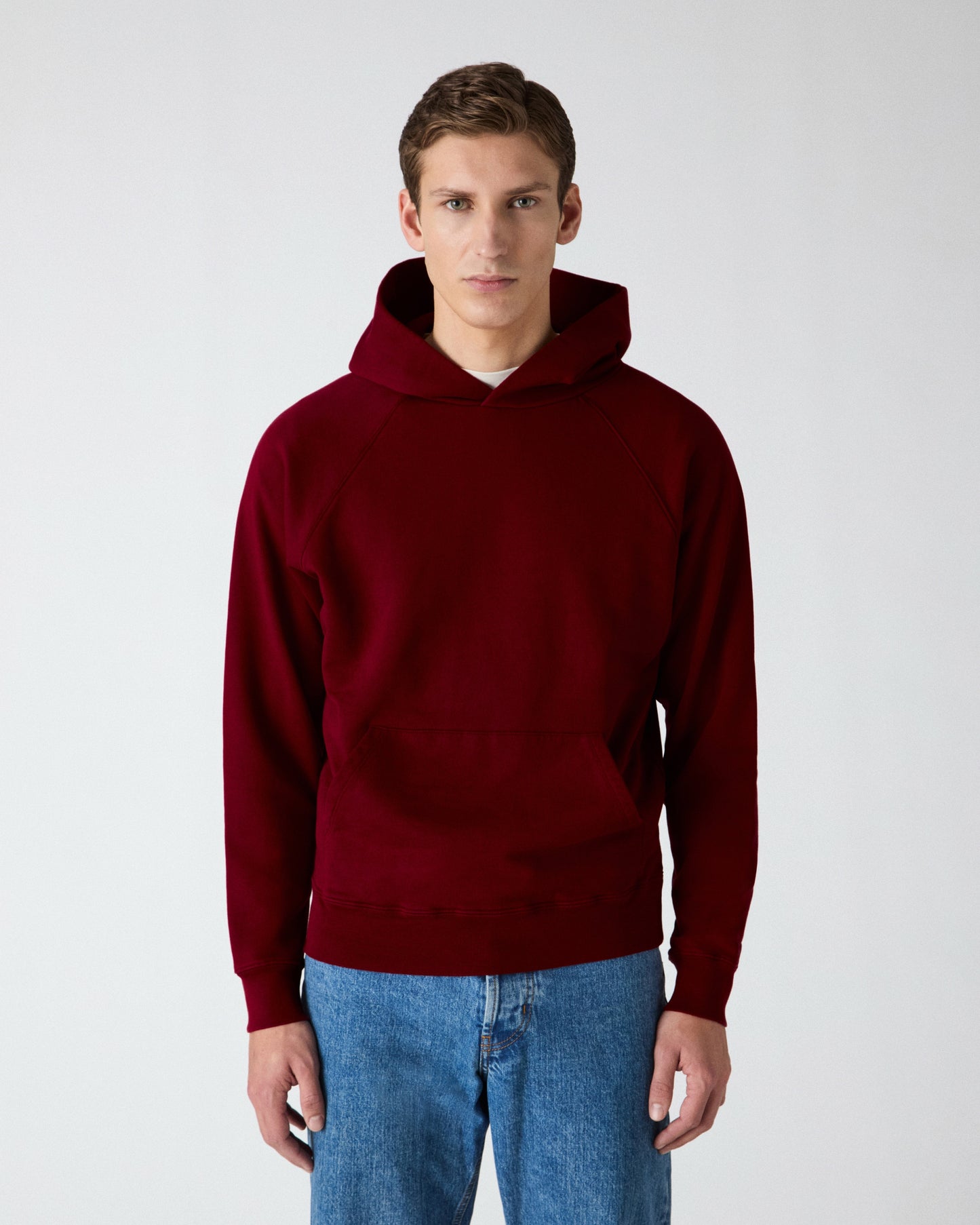 Torbjörn Raglan Hoodie - Deep Red Berg & Berg