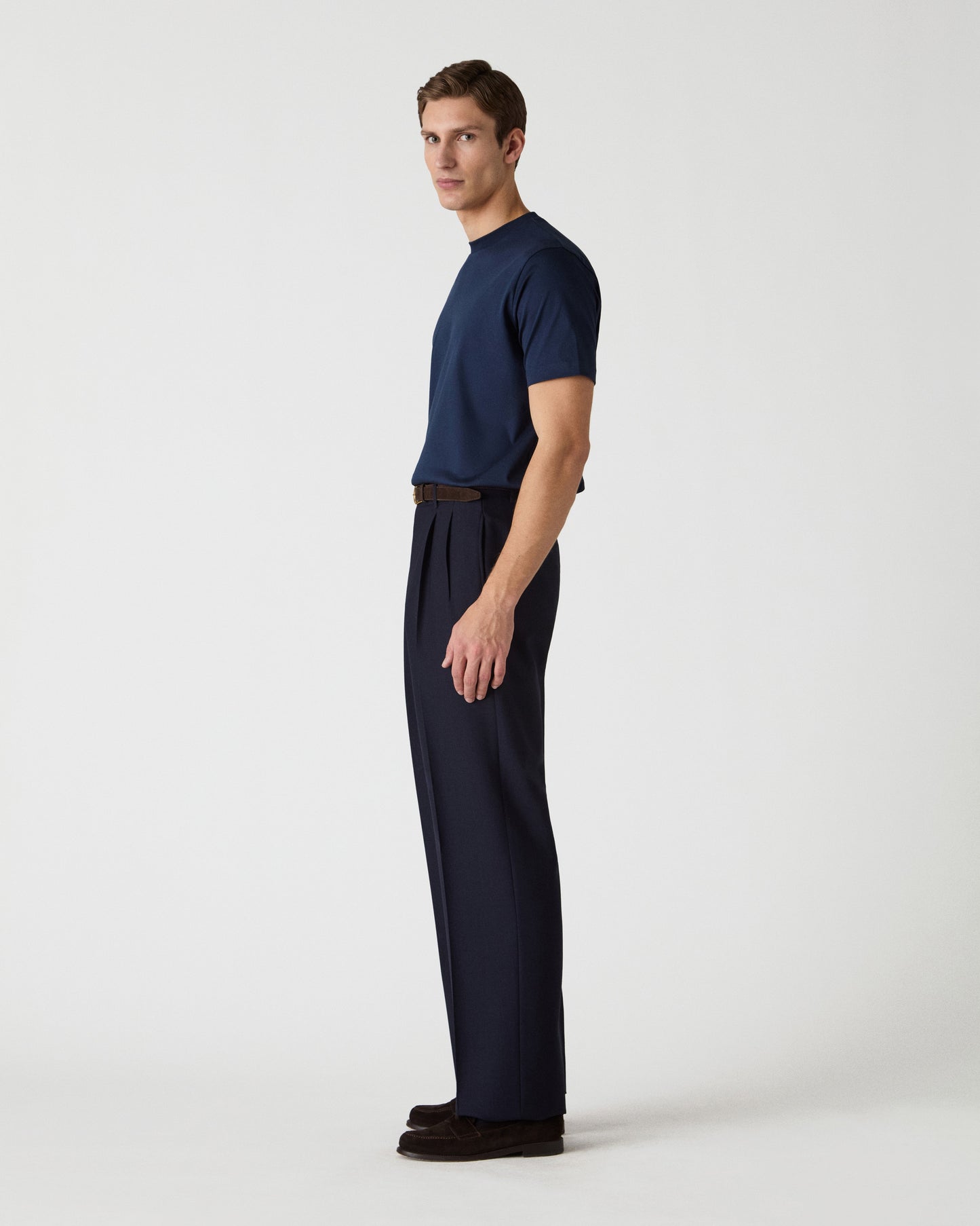 Dante High Twist Suit - Navy Berg & Berg