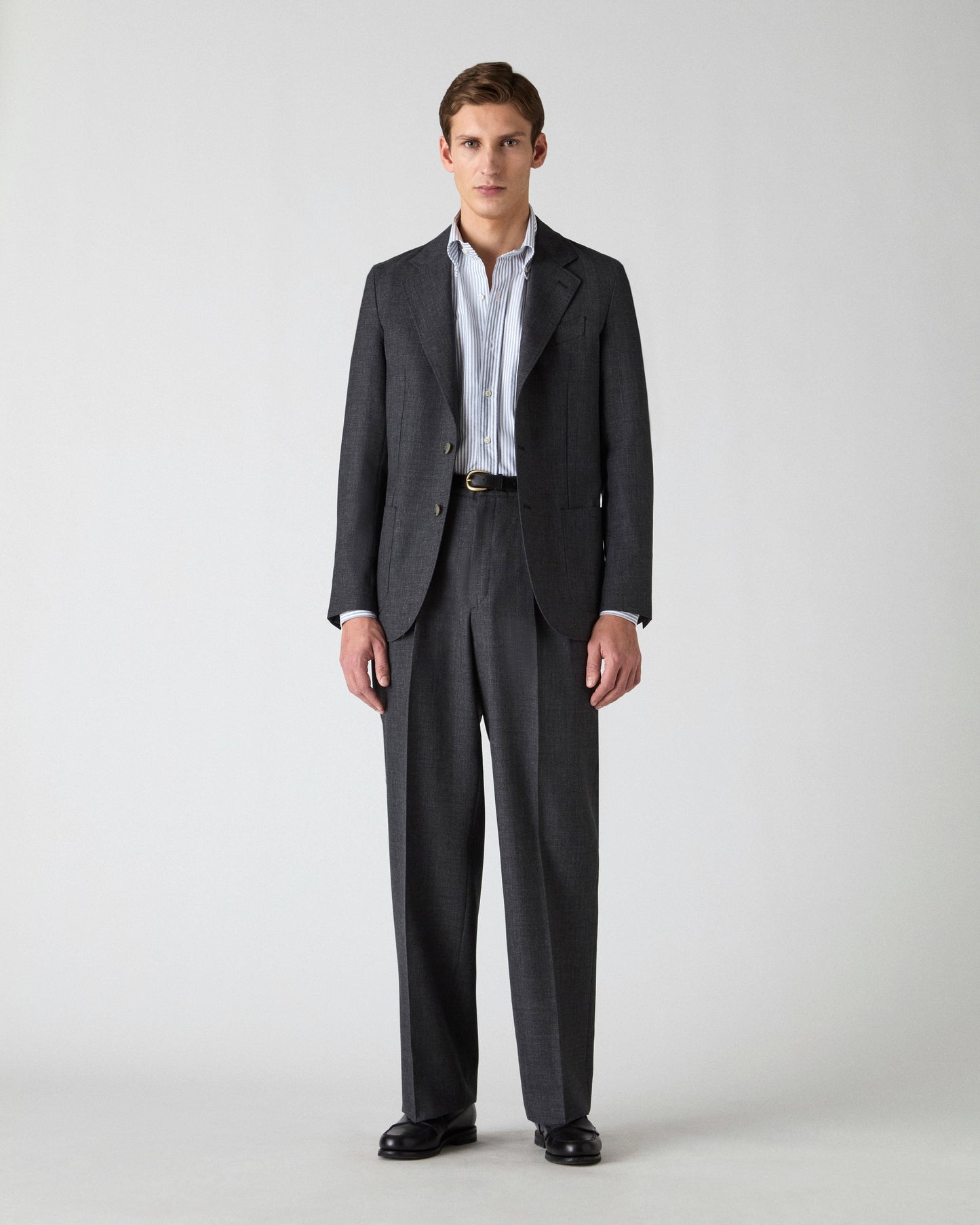 Dante High Twist Suit - Mid Grey Berg & Berg