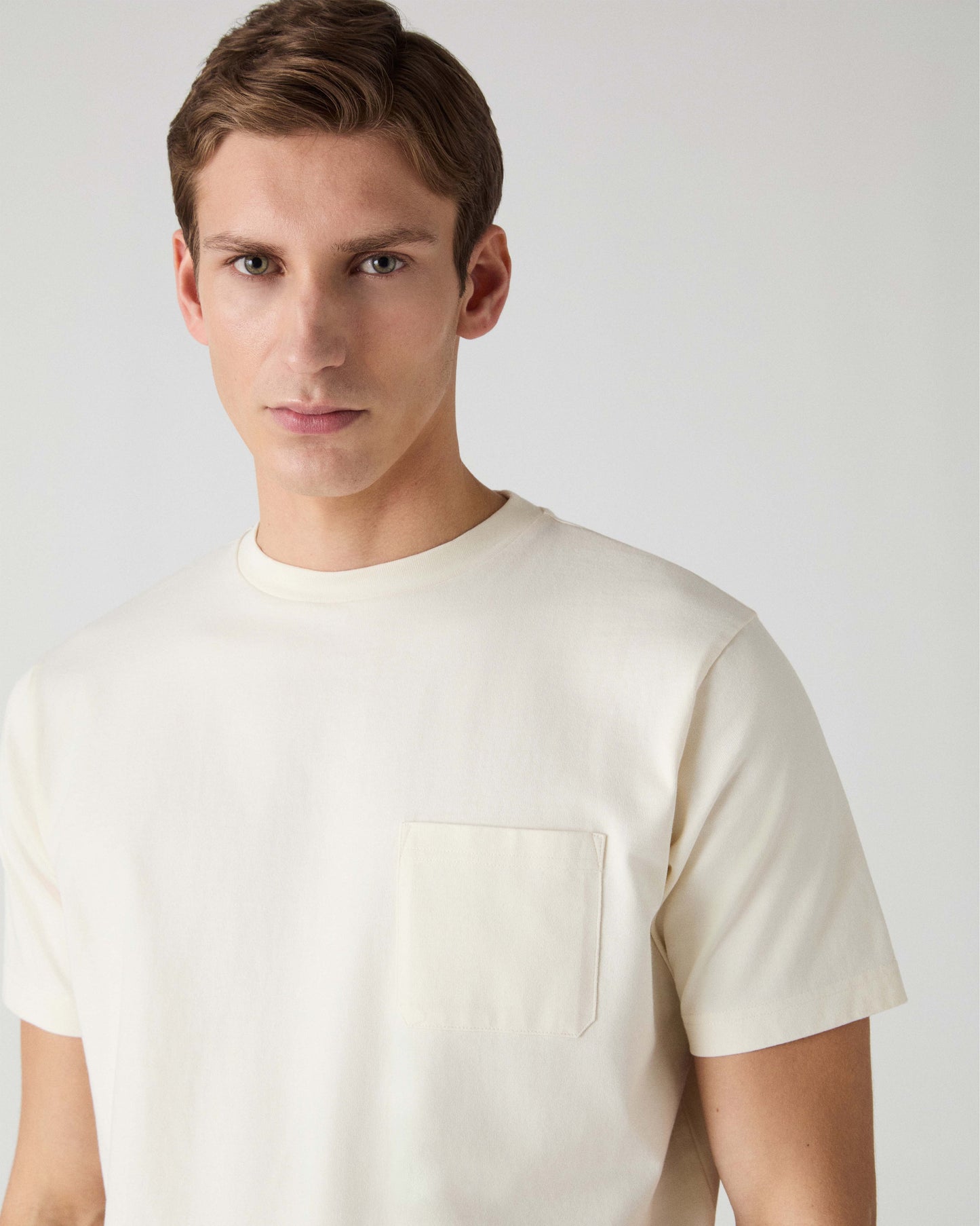 Torgny Pocket T-Shirt - White Berg & Berg