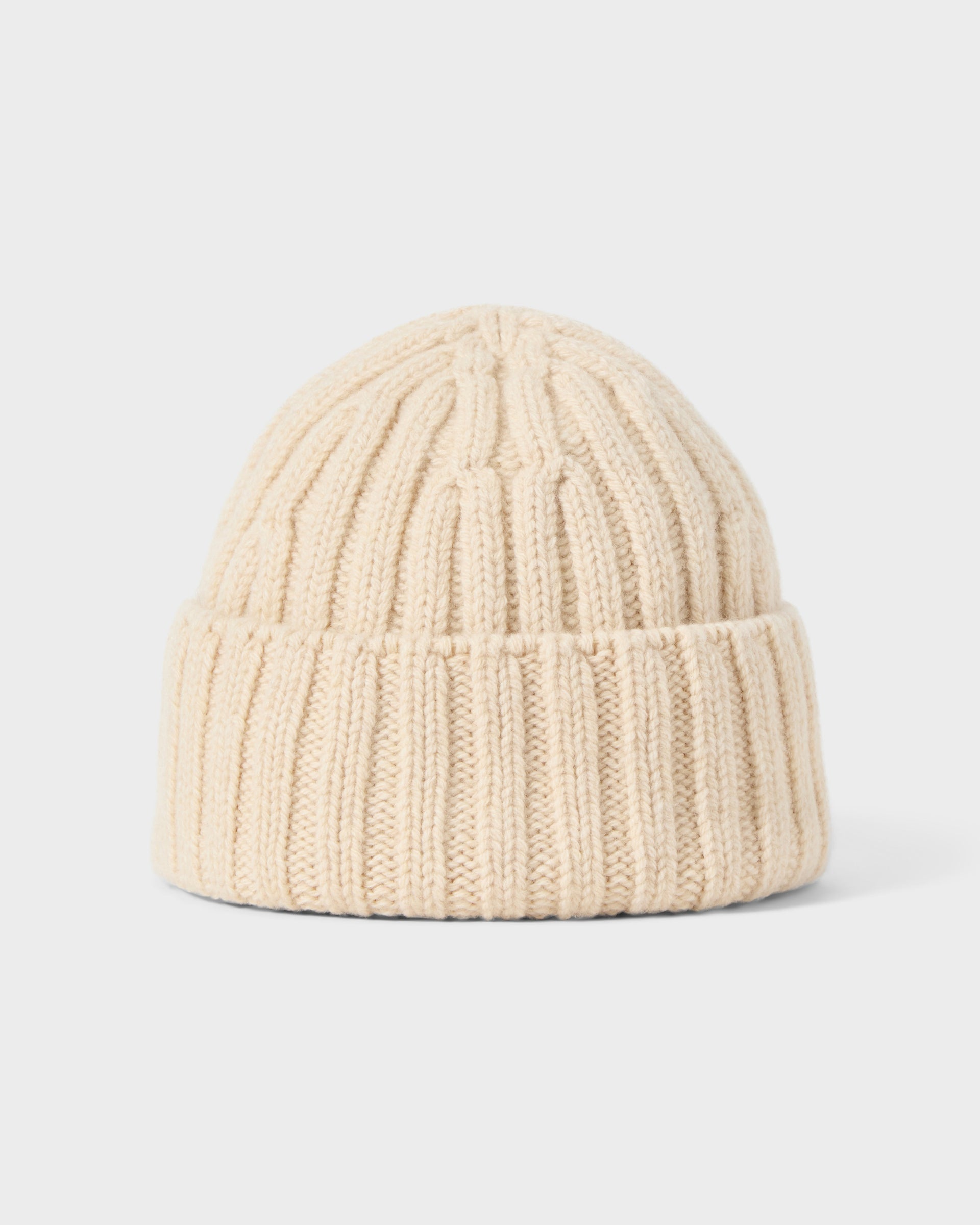 Åke Merino/Cashmere Knit Hat - Natural Berg & Berg