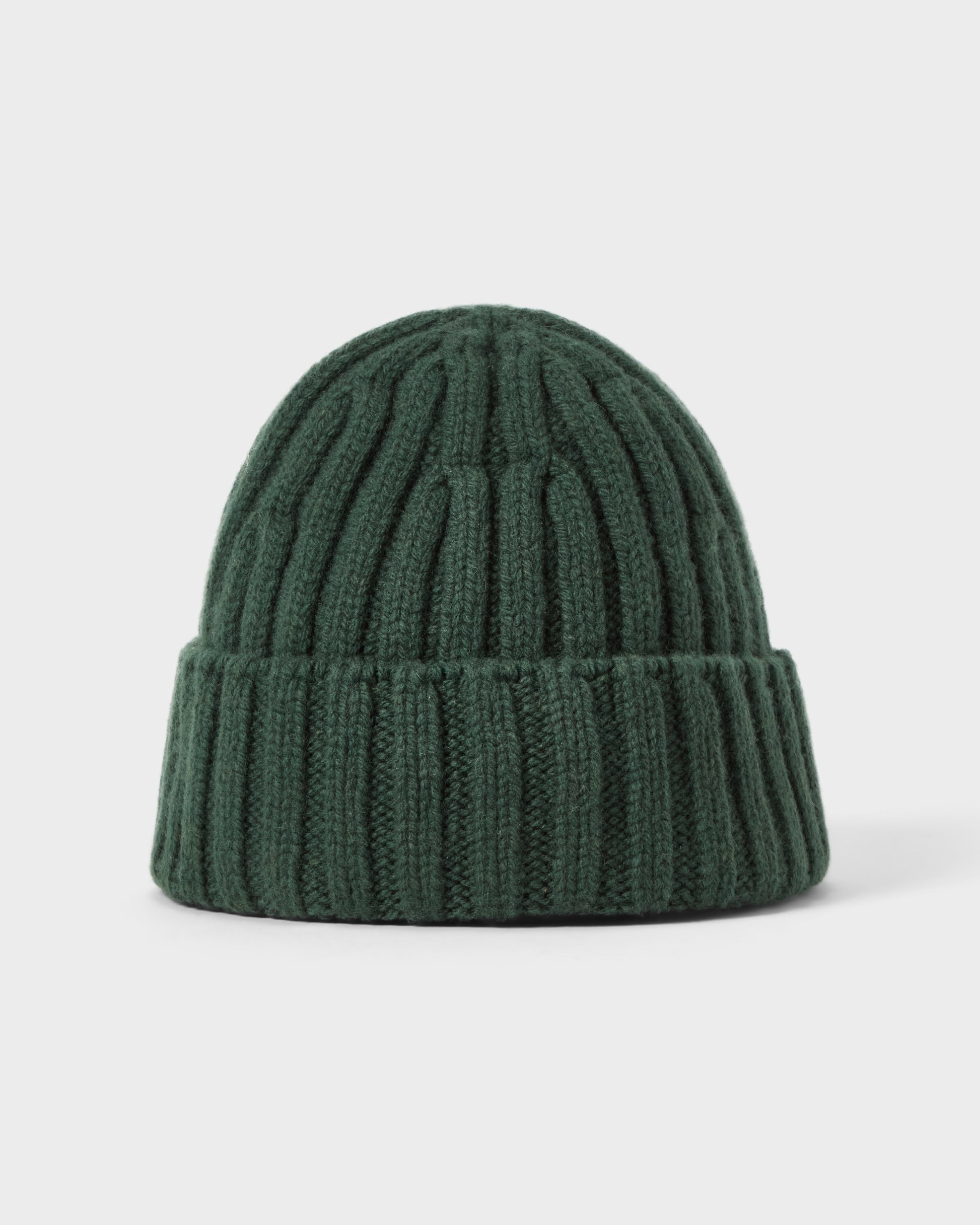 Åke Merino/Cashmere Knit Hat - Forest Green Berg & Berg